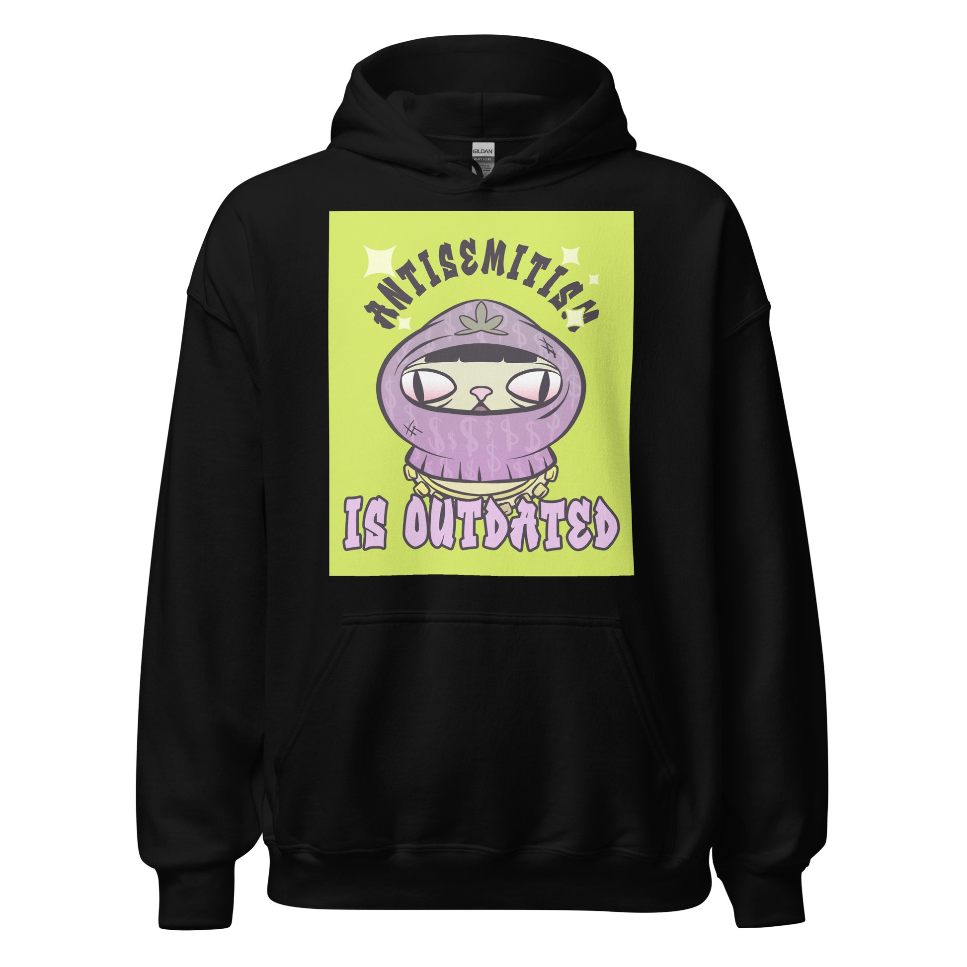 Cool Cat | Antisemitism Is Outdated | Unisex Hoodie Jouparty