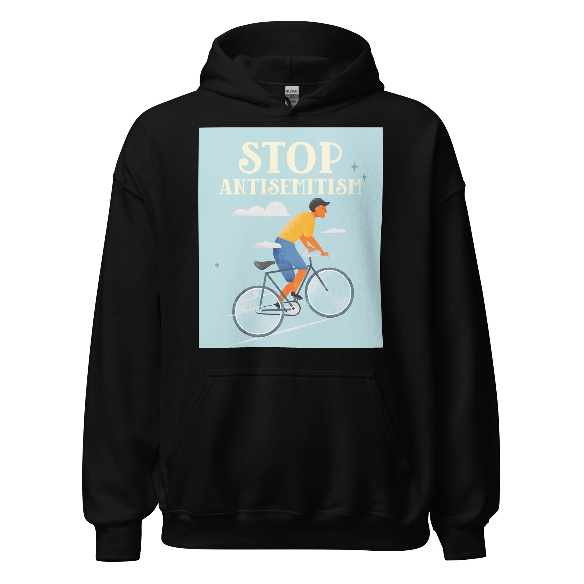 Bike Journey | Stop Antisemitism | Unisex Hoodie