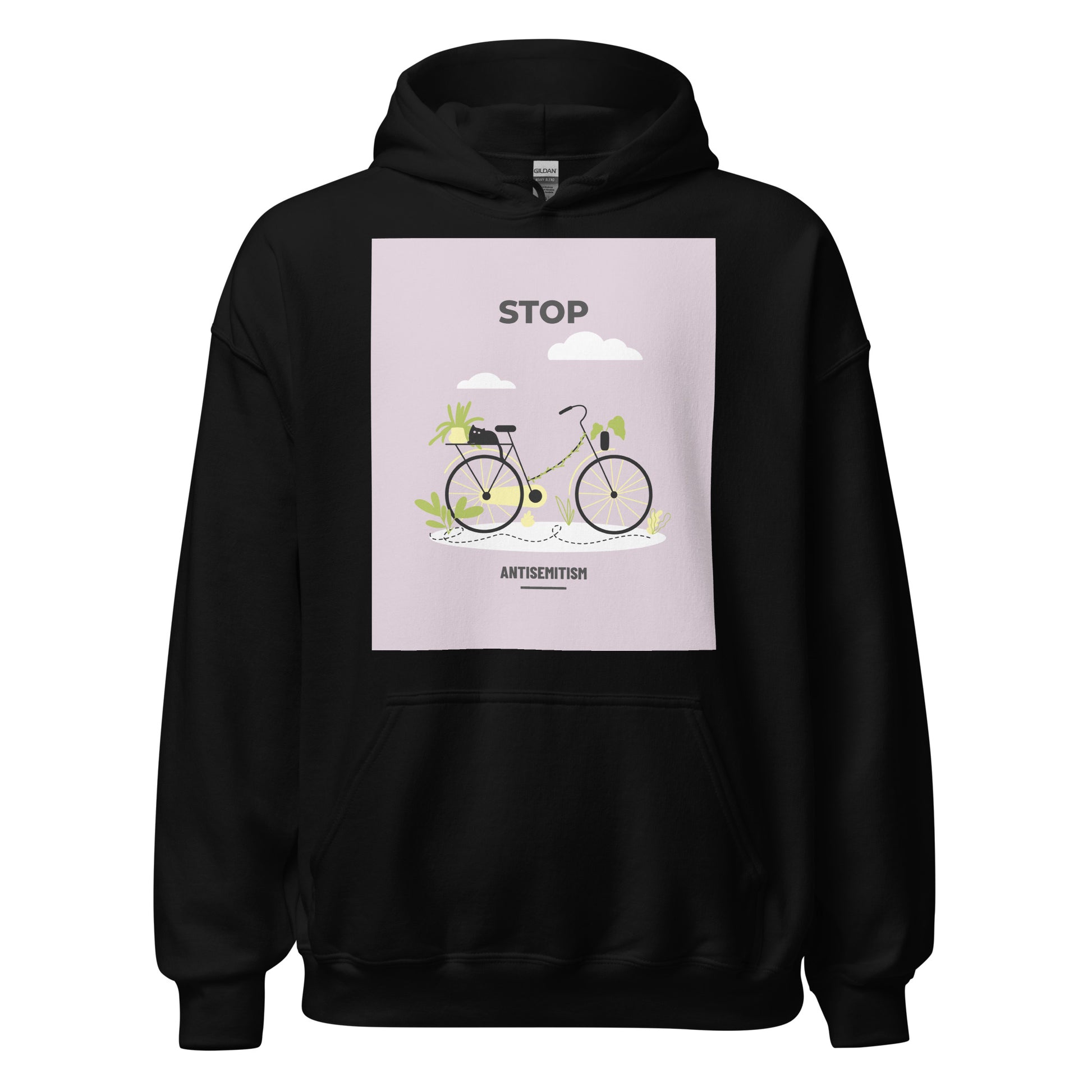 Bike Journey | Stop Antisemitism | Unisex Hoodie