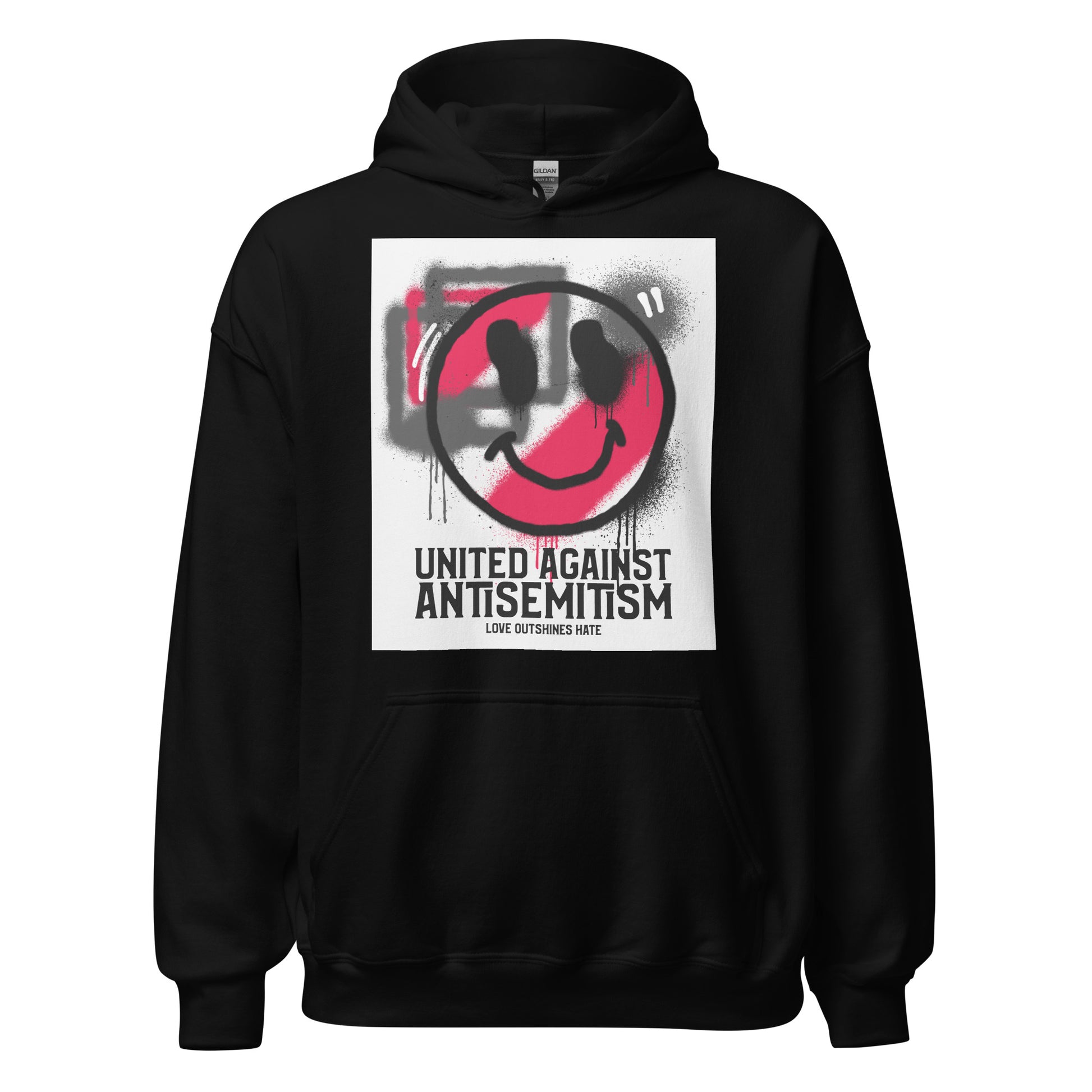United Graffiti Doodle | Antisemitism | Unisex Hoodie Jouparty