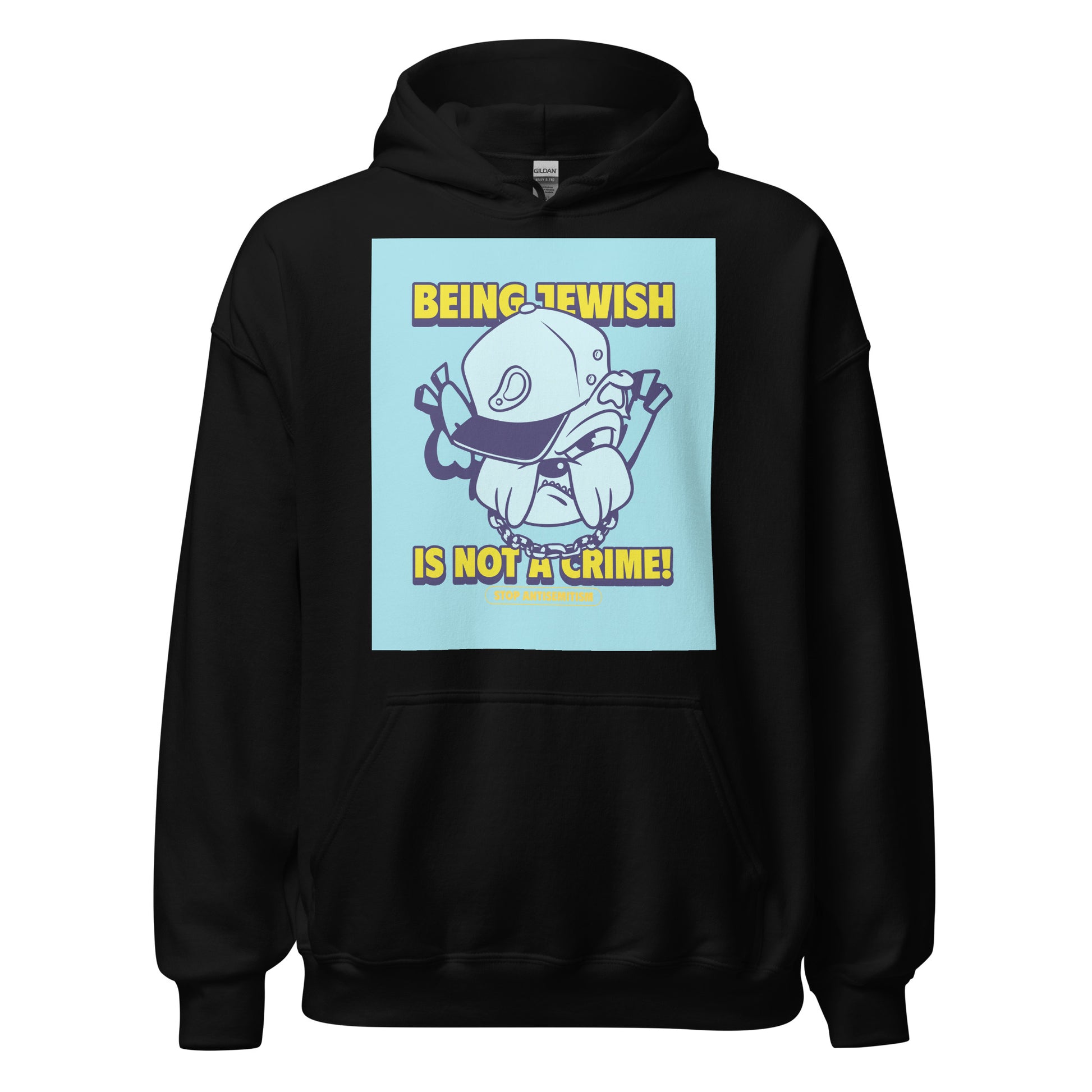Streetart Graffiti Cartoon | Antisemitism | Unisex Hoodie Jouparty