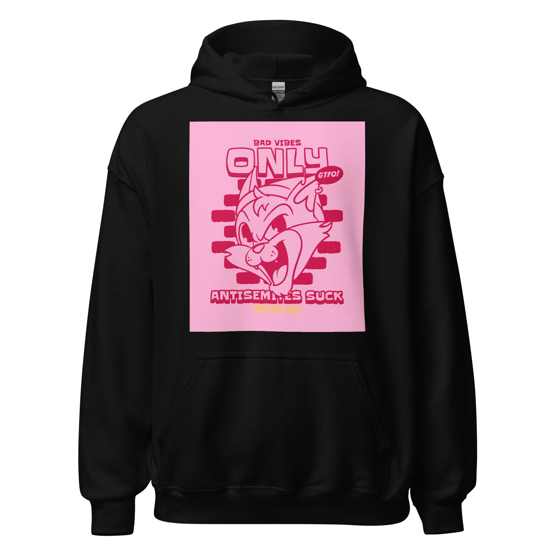 Streetart Graffiti Cartoon | Antisemitism | Unisex Hoodie Jouparty