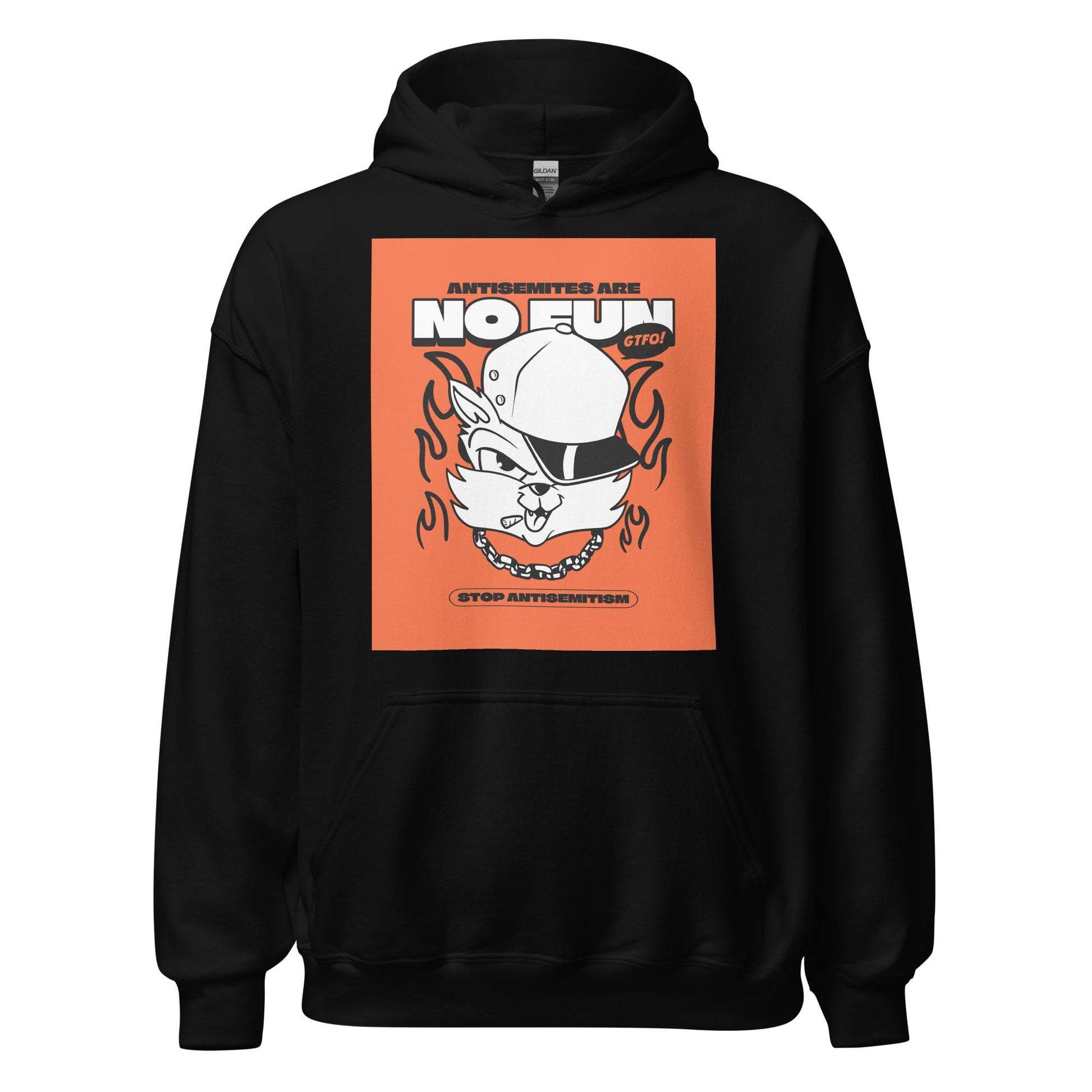 Streetart Graffiti Cartoon | Antisemitism | Unisex Hoodie