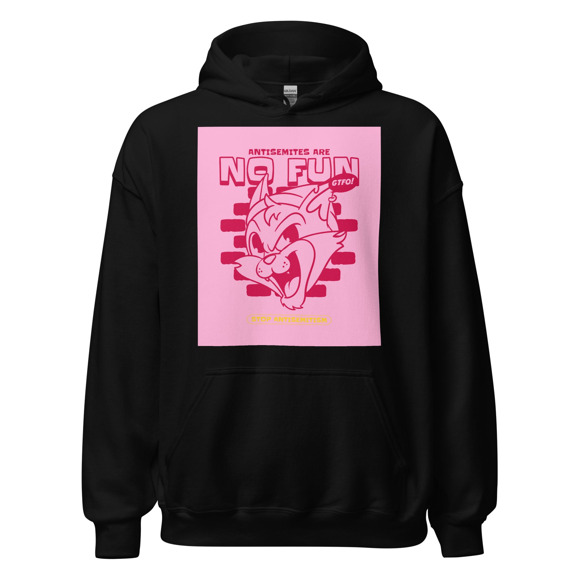 Streetart Graffiti Cartoon | Antisemitism | Unisex Hoodie