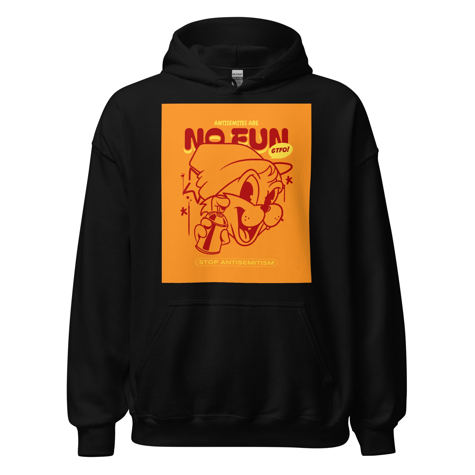 Streetart Graffiti Cartoon | Antisemitism | Unisex Hoodie Jouparty