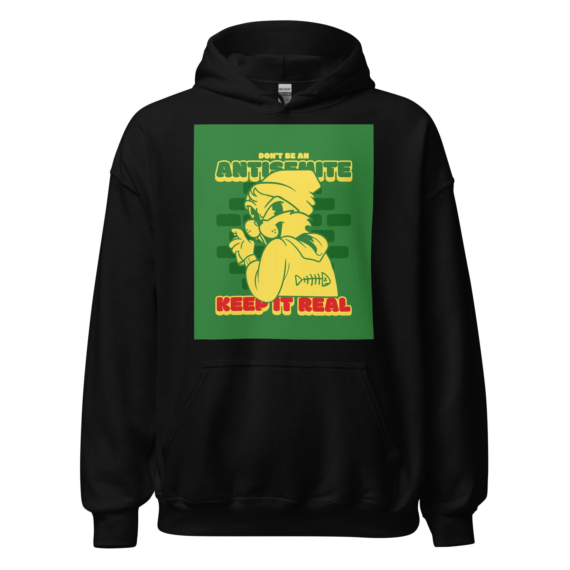 Streetart Graffiti Cartoon | Antisemitism | Unisex Hoodie Jouparty