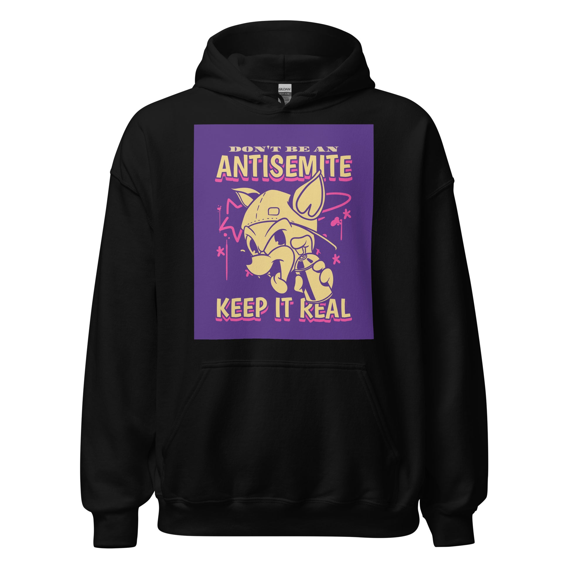 Streetart Graffiti Cartoon | Antisemitism | Unisex Hoodie