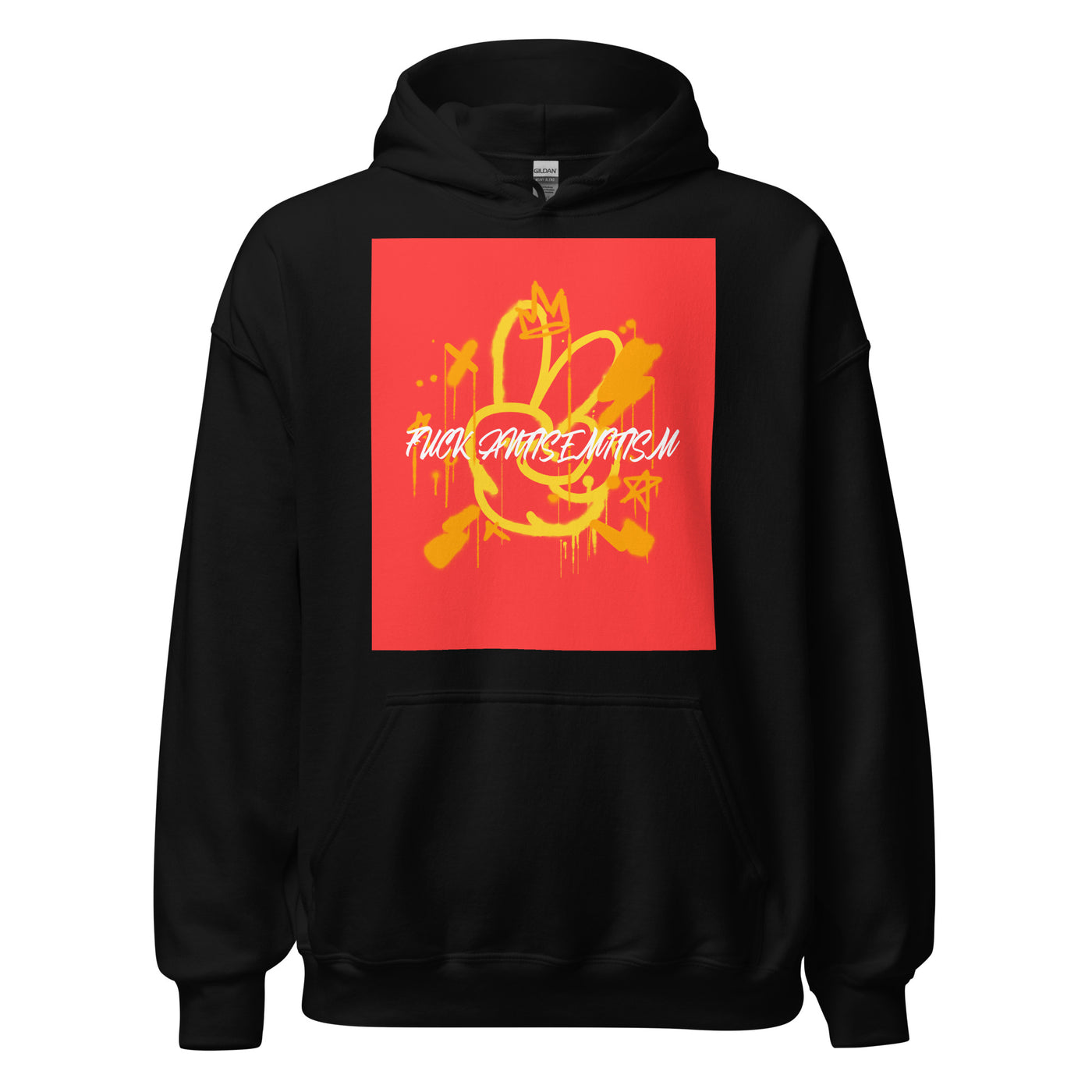 Fuck Antisemitism Graffiti | Unisex Hoodie Jouparty