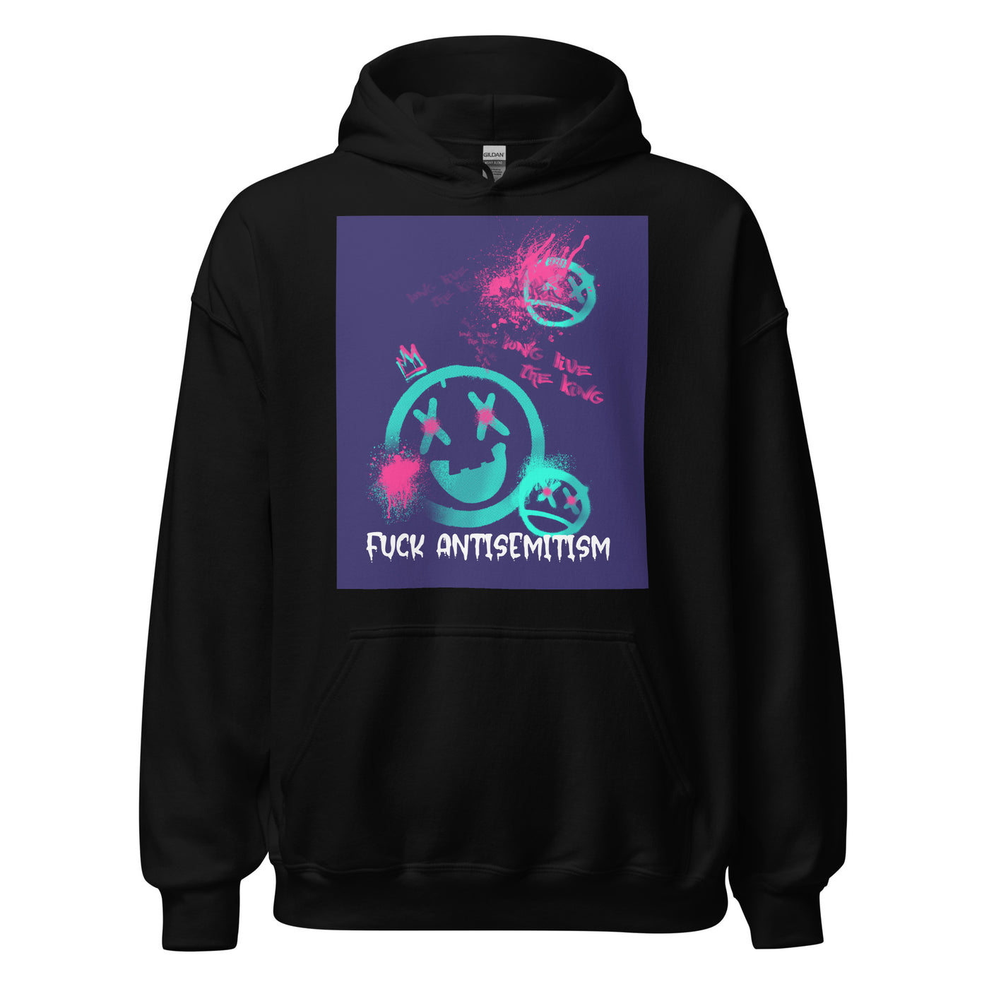 Fuck Antisemitism Graffiti | Unisex Hoodie Jouparty