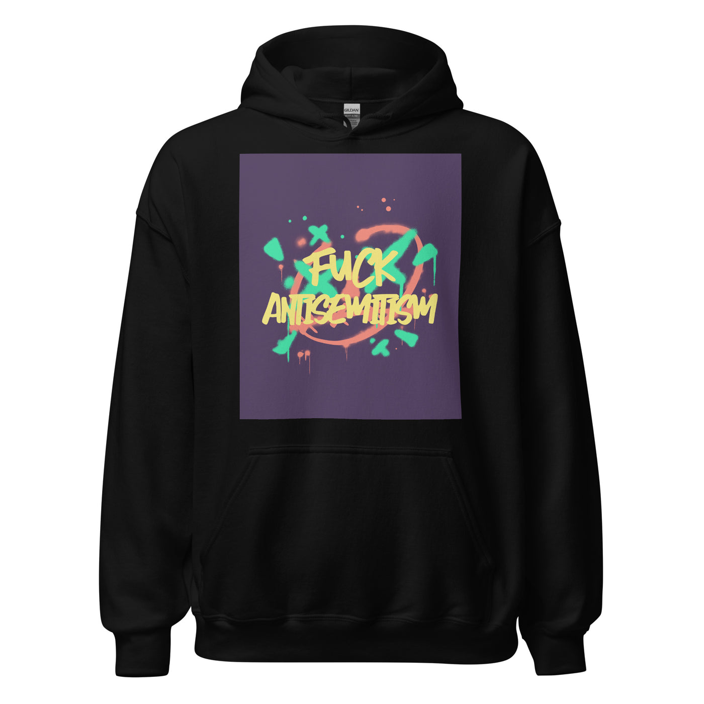 Fuck Antisemitism Graffiti | Unisex Hoodie Jouparty