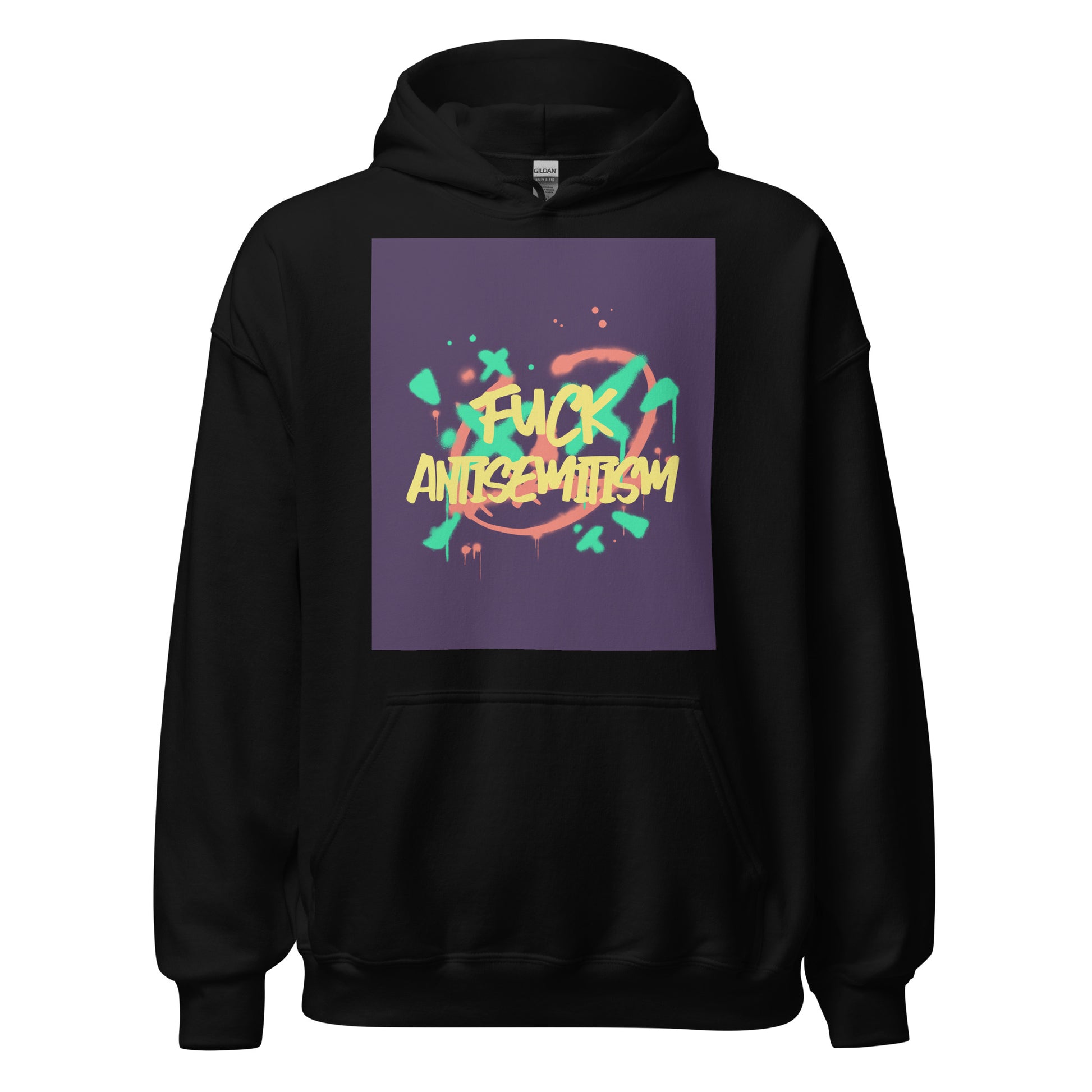 Fuck Antisemitism Graffiti | Unisex Hoodie