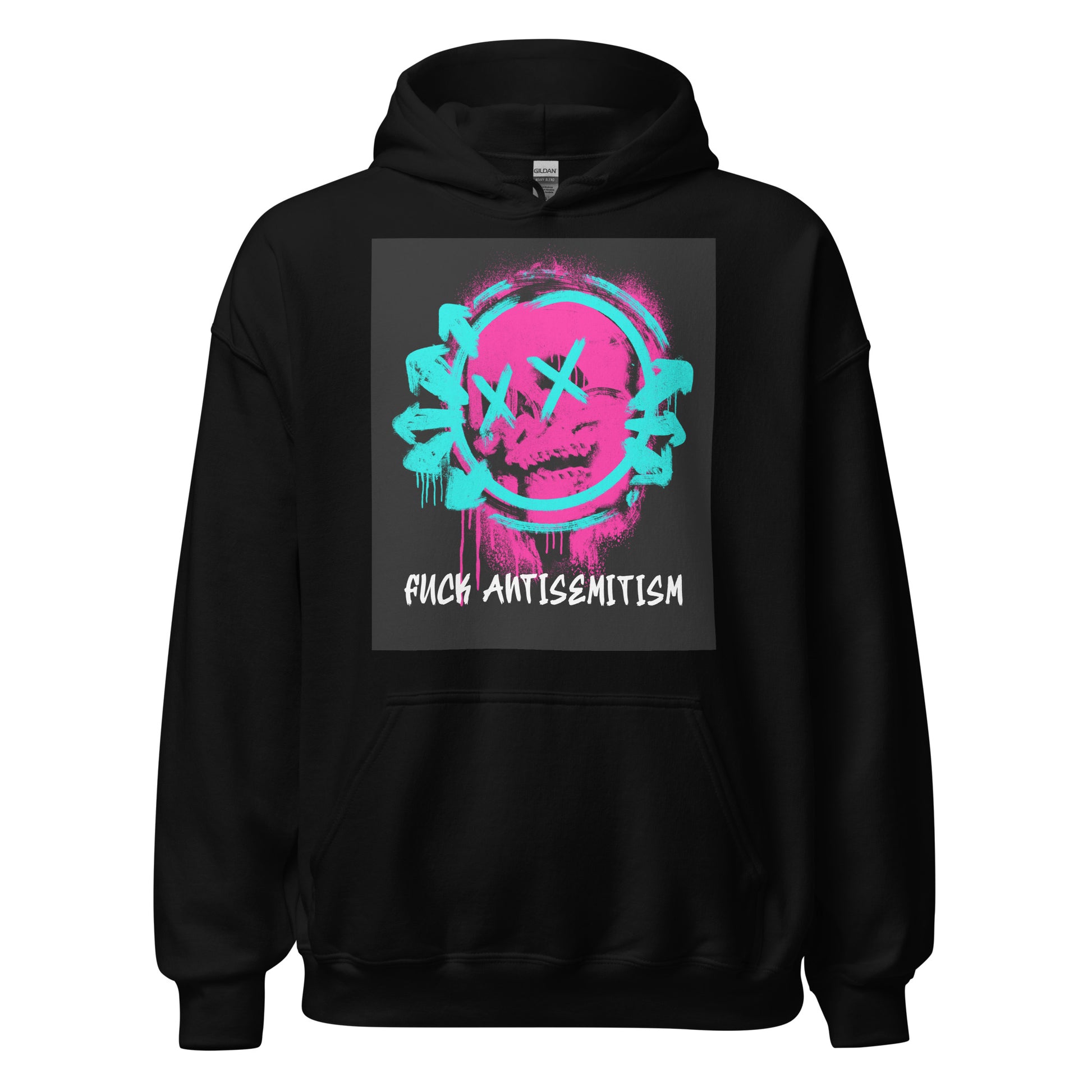 Fuck Antisemitism Graffiti | Unisex Hoodie Jouparty