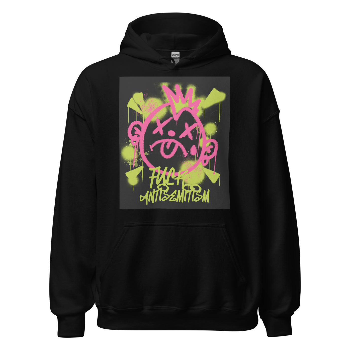 Fuck Antisemitism Graffiti | Unisex Hoodie Jouparty