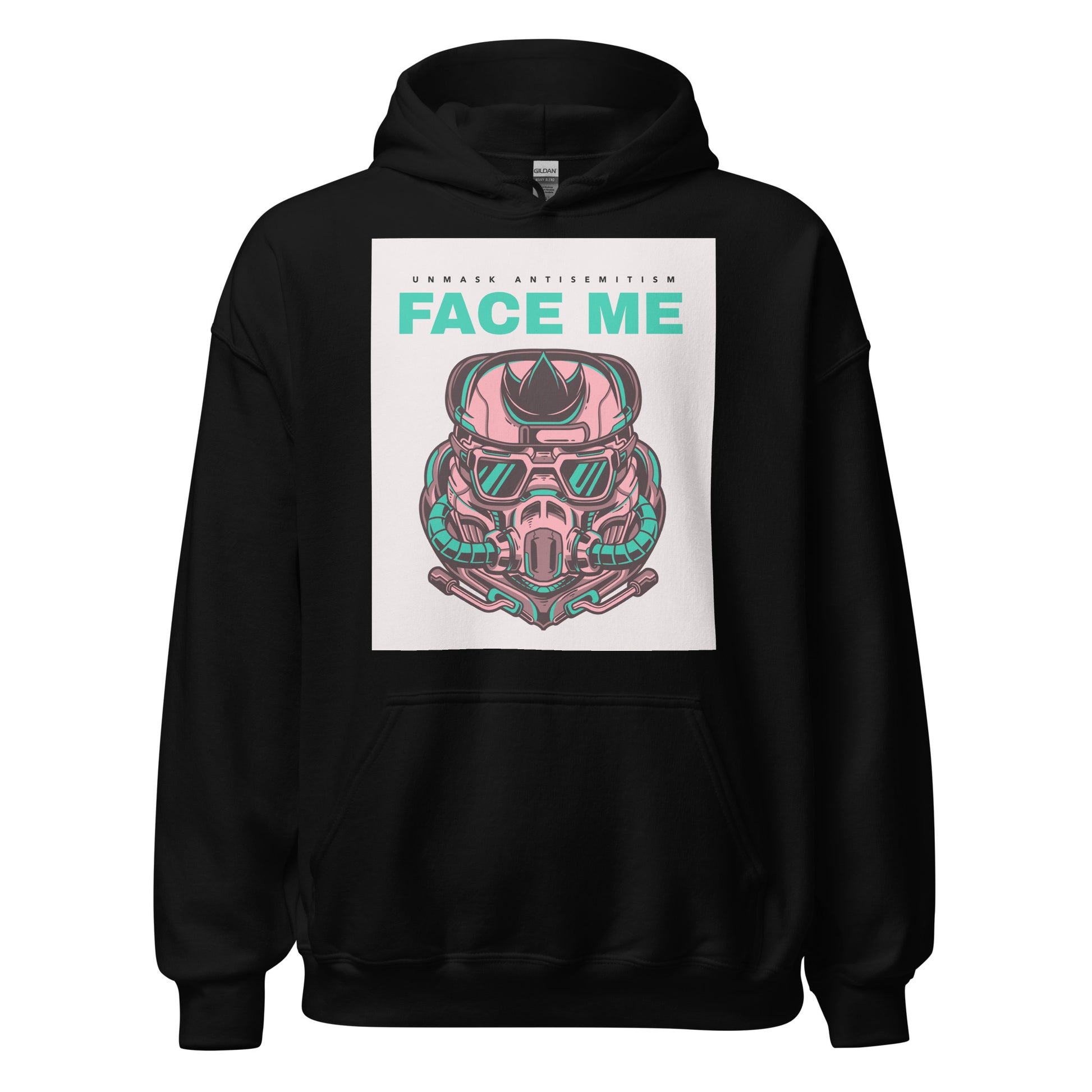 Face Me | Unmask Antisemitism | Unisex Hoodie