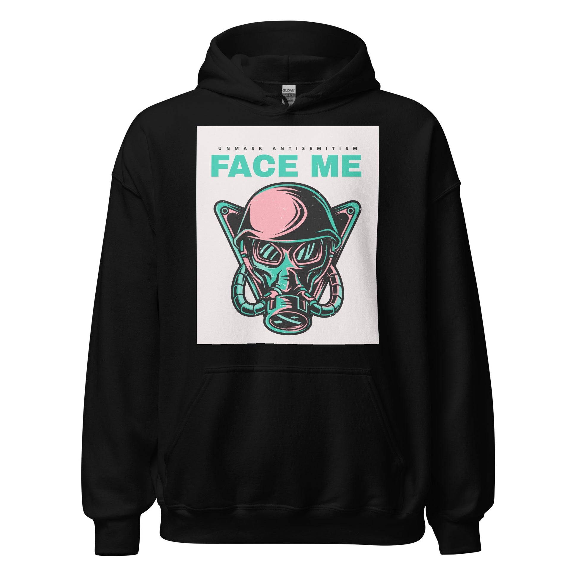 Face Me | Unmask Antisemitism | Unisex Hoodie