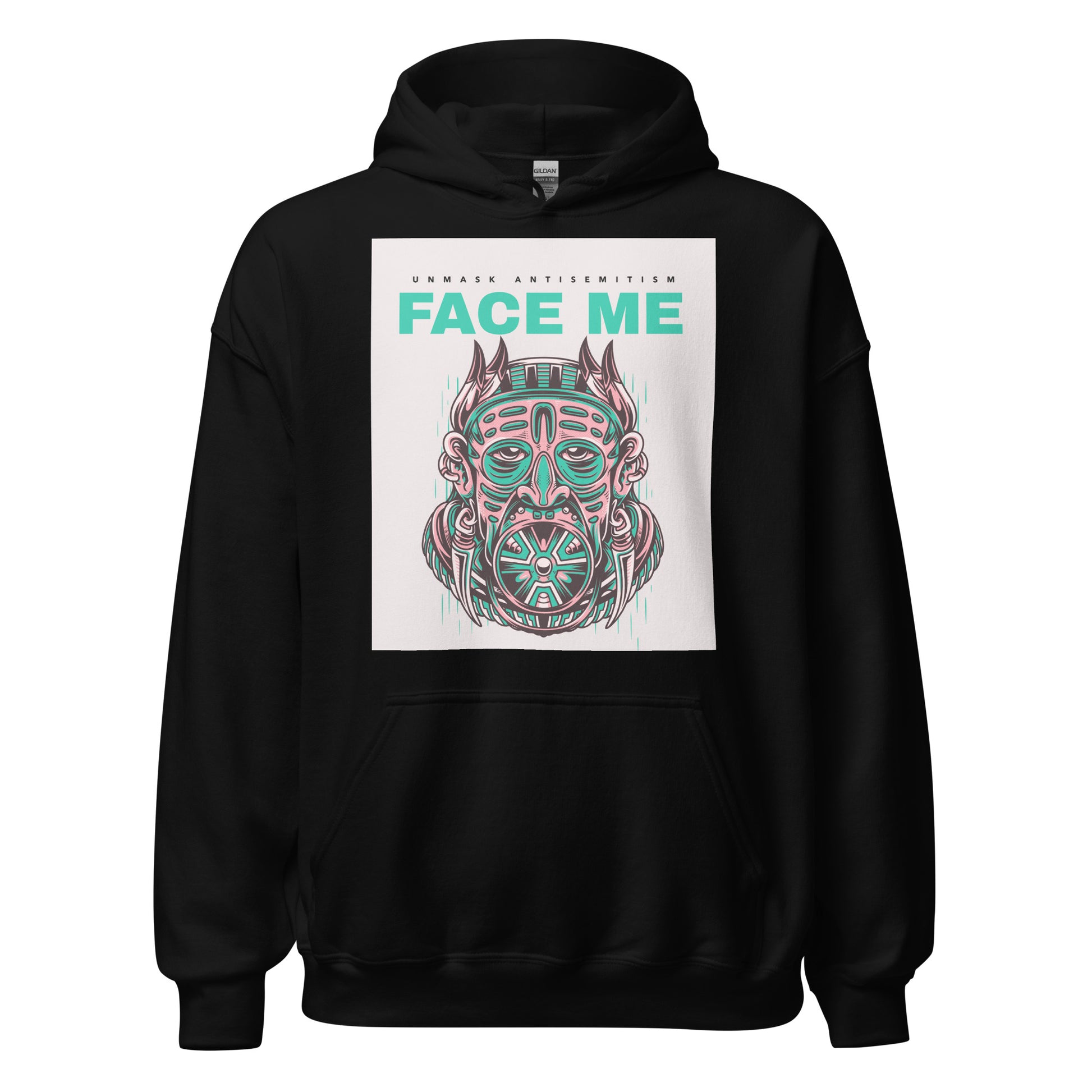 Face Me | Unmask Antisemitism | Unisex Hoodie
