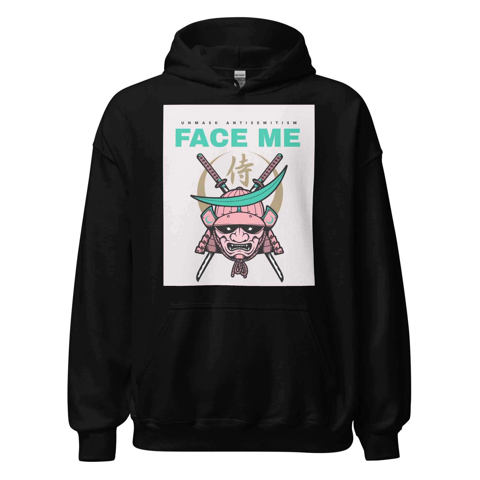 Face Me | Unmask Antisemitism | Unisex Hoodie