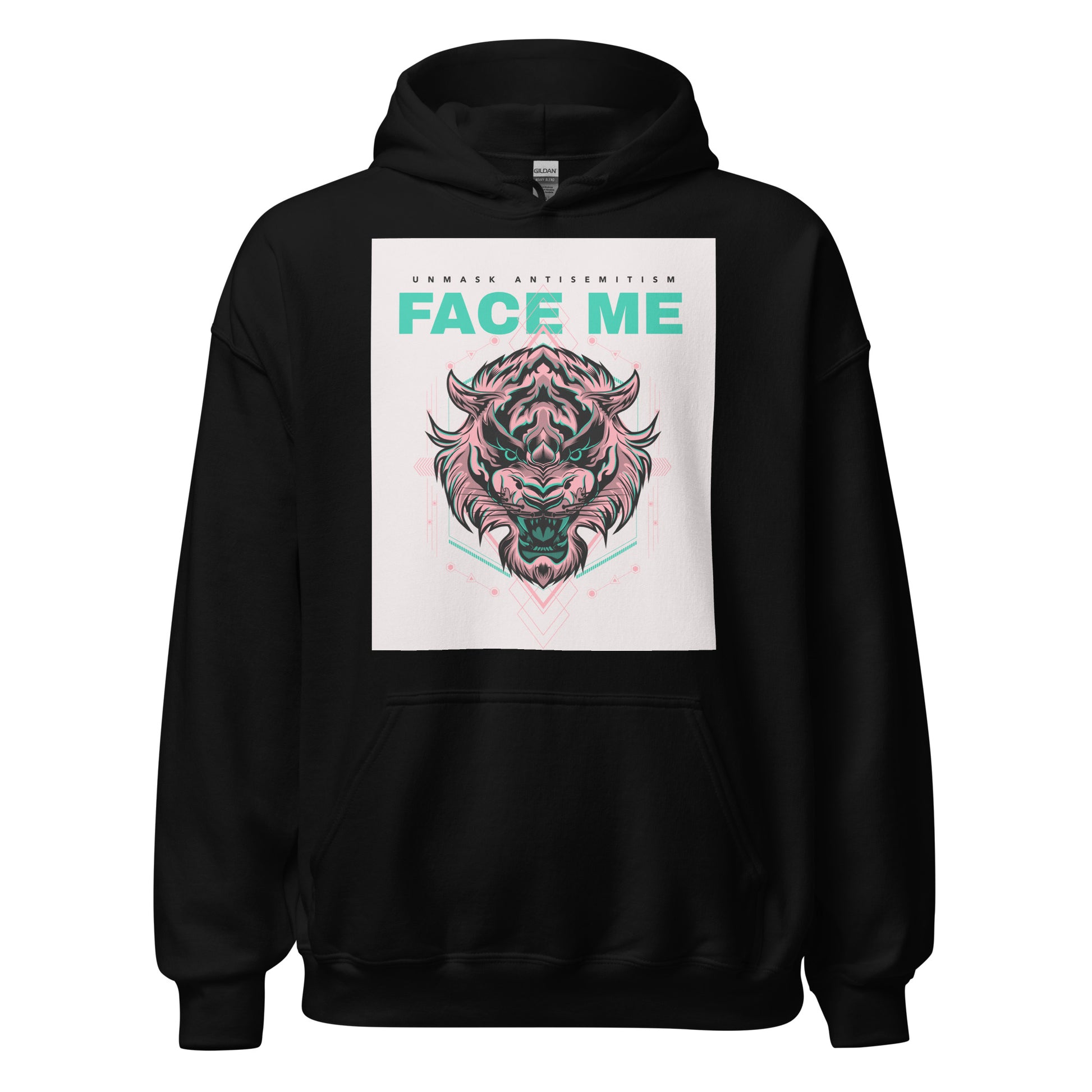 Face Me | Unmask Antisemitism | Unisex Hoodie