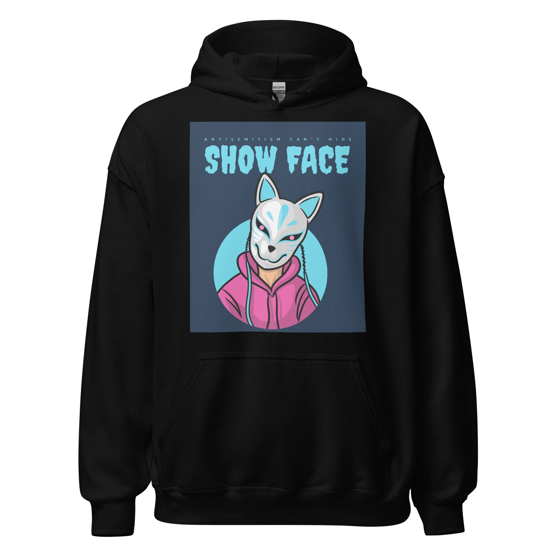 Show Face | Antisemitism Can't Hide | Unisex Hoodie Jouparty