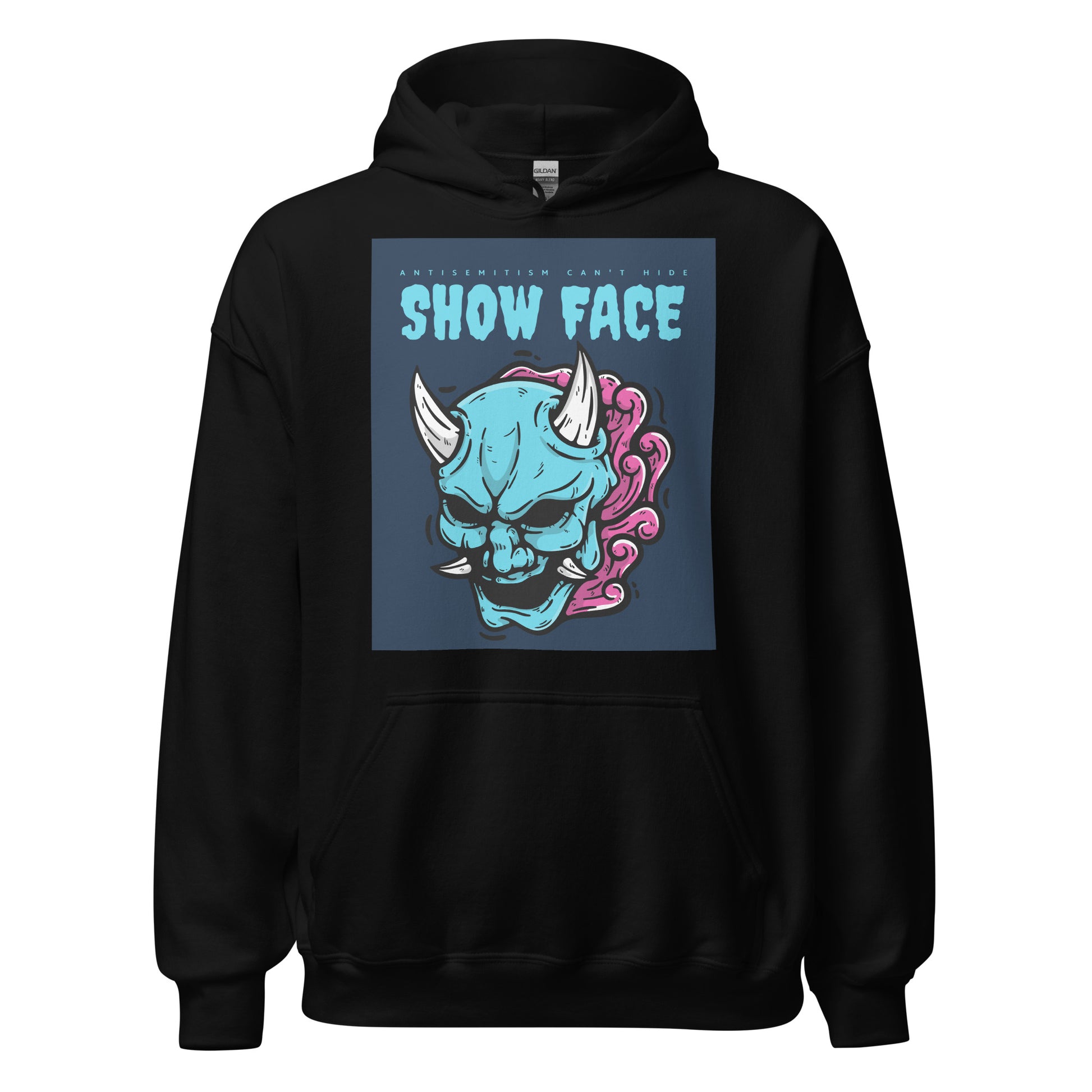 Show Face | Antisemitism Can't Hide | Unisex Hoodie Jouparty