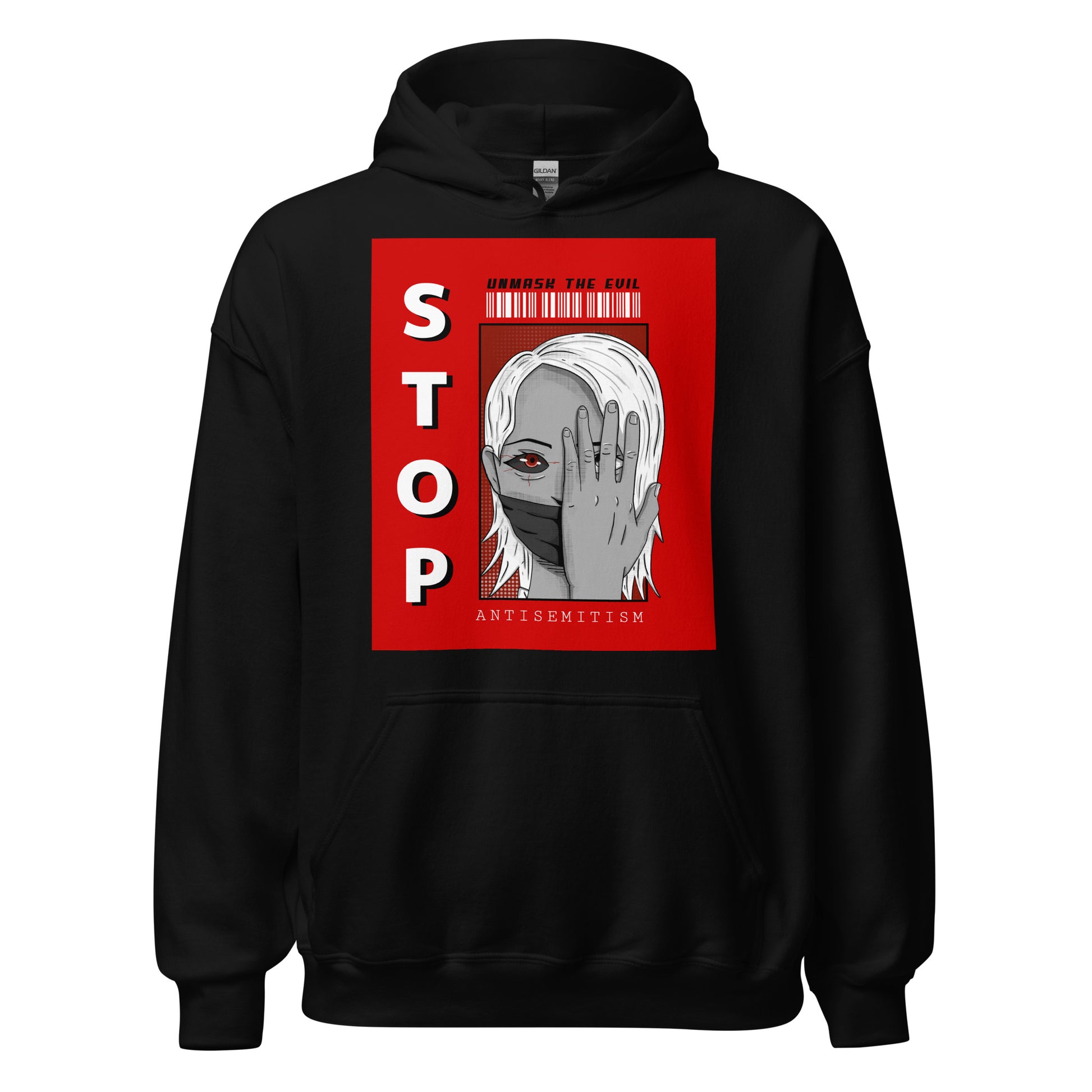 Unmask Evil | Antisemitism | Unisex Hoodie