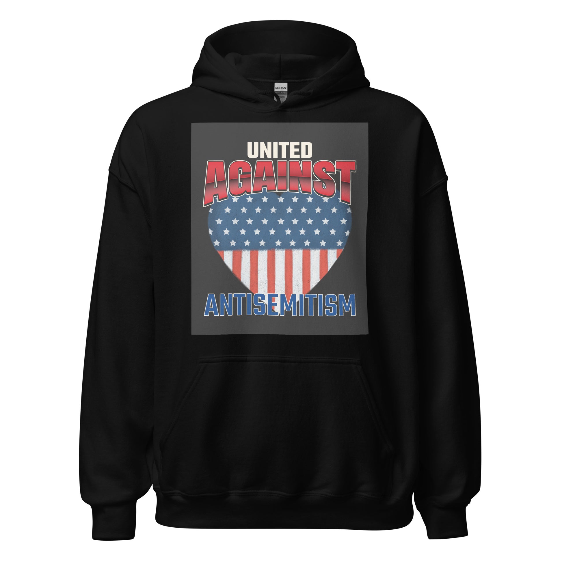 USA Edition | United Against Antisemitism | Unisex Hoodie