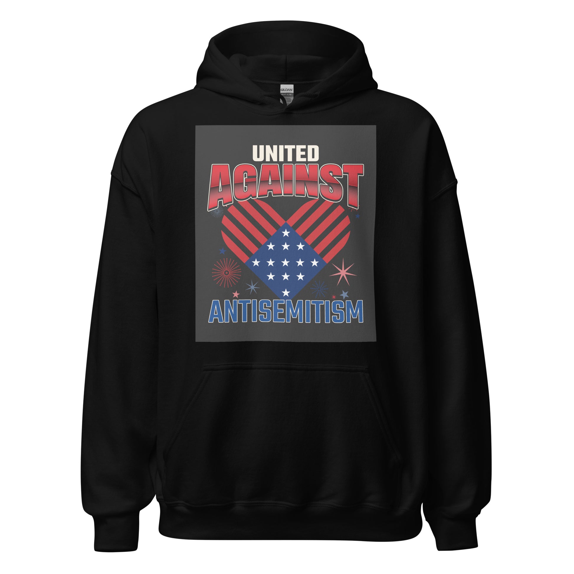 USA Edition | United Against Antisemitism | Unisex Hoodie Jouparty