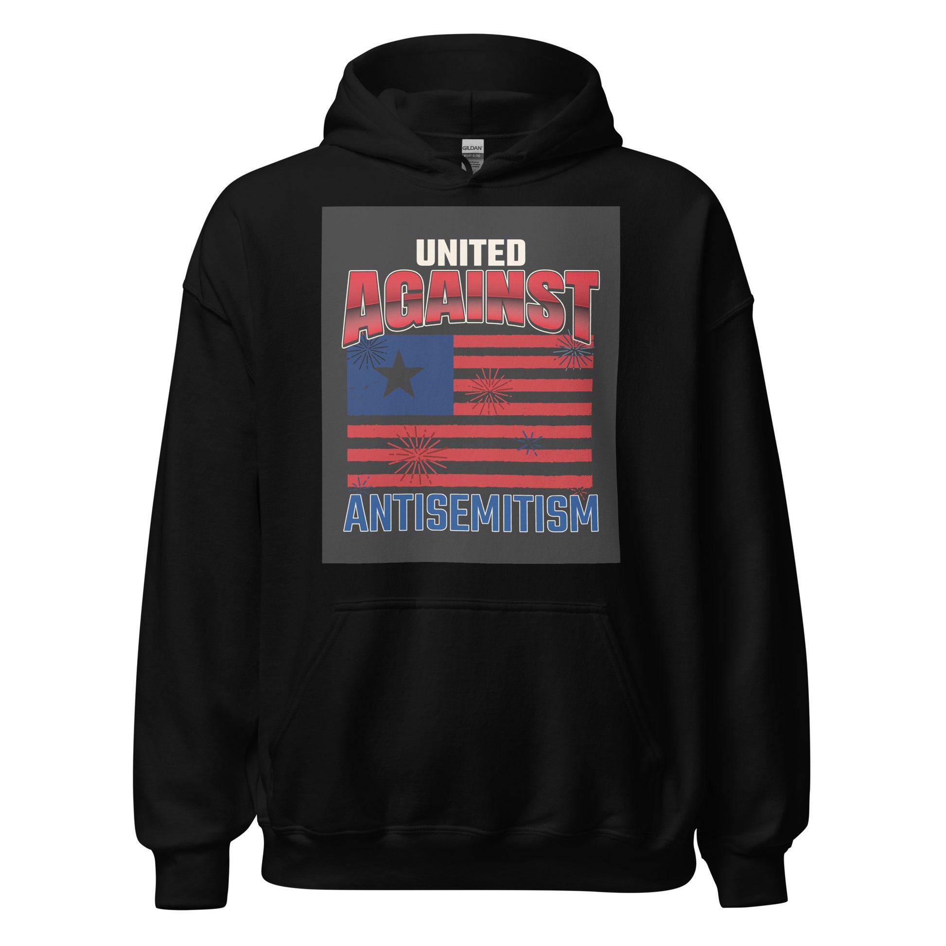 USA Edition | United Against Antisemitism | Unisex Hoodie Jouparty