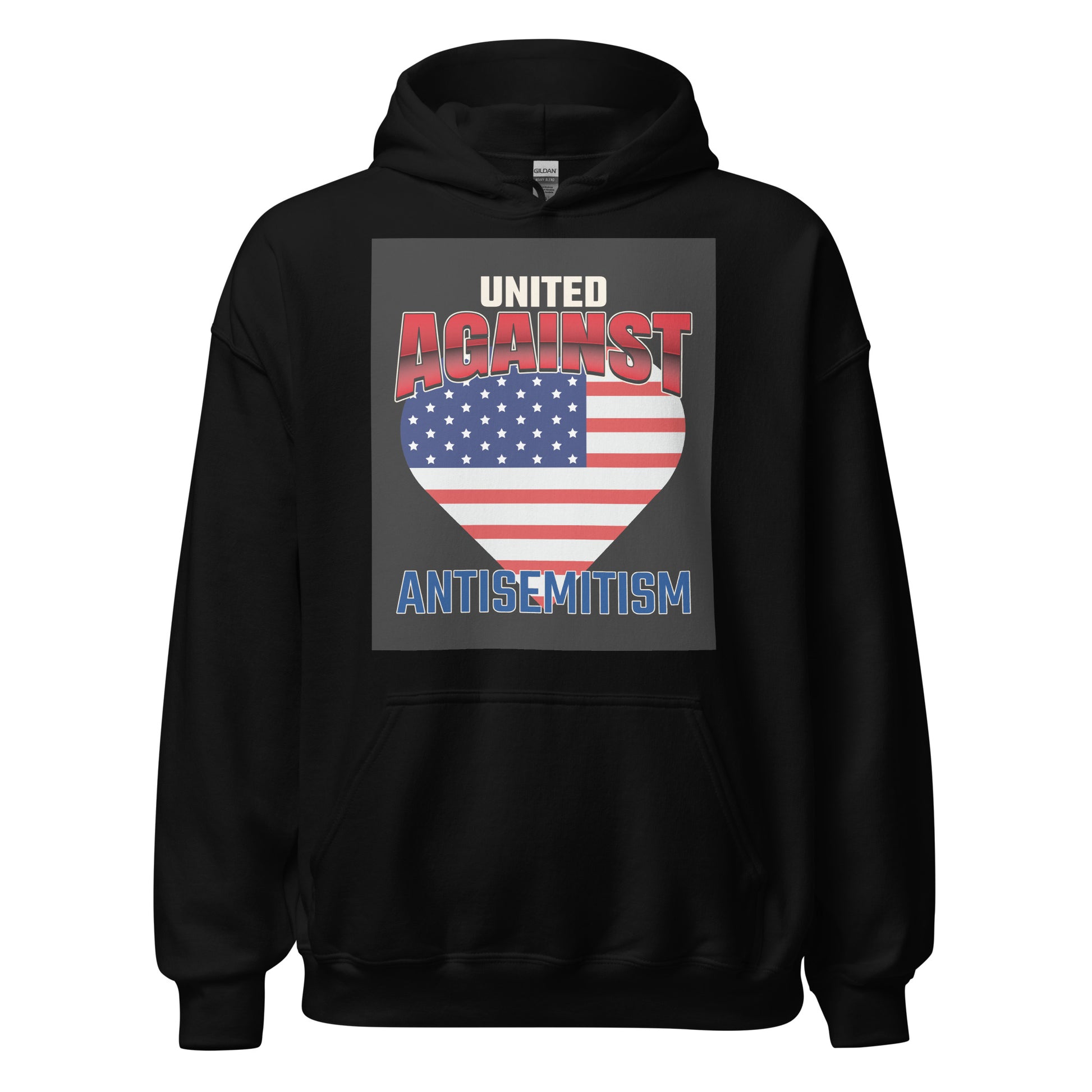 USA Edition | United Against Antisemitism | Unisex Hoodie Jouparty
