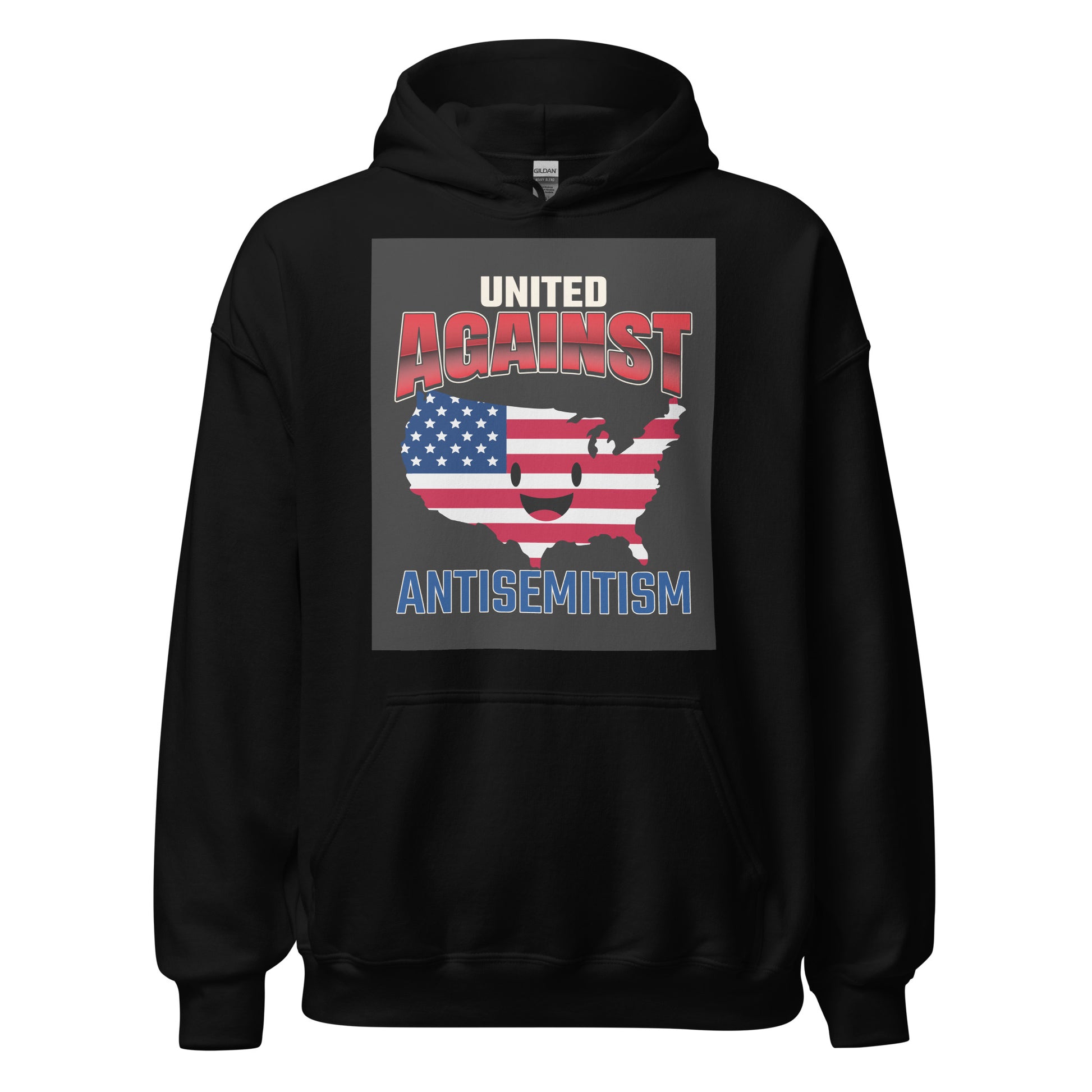 USA Edition | United Against Antisemitism | Unisex Hoodie