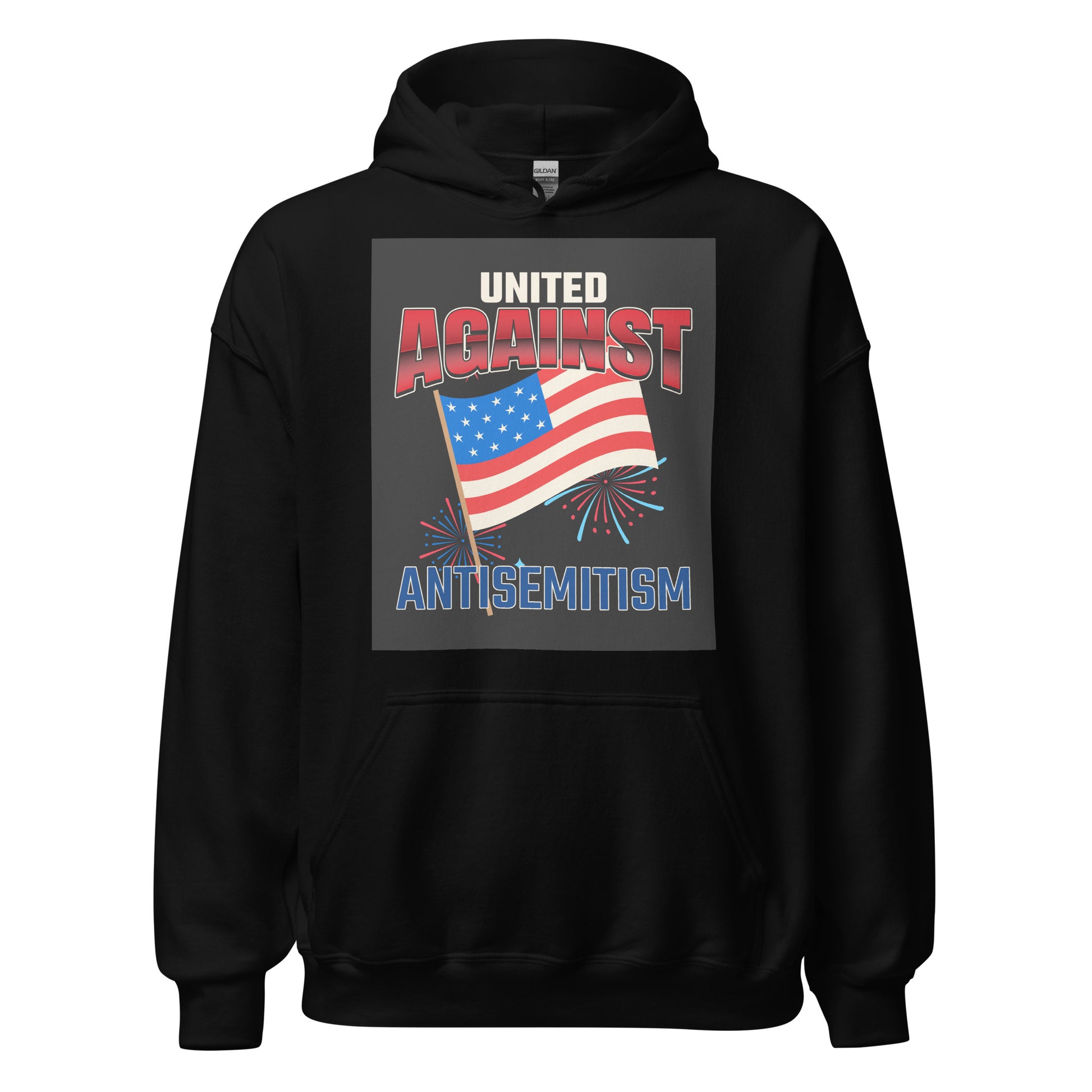 USA Edition | United Against Antisemitism | Unisex Hoodie Jouparty