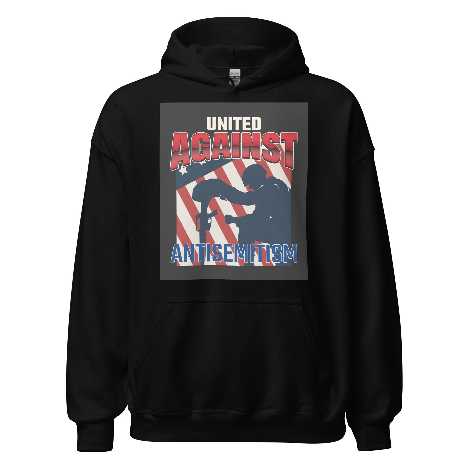 USA Edition | United Against Antisemitism | Unisex Hoodie