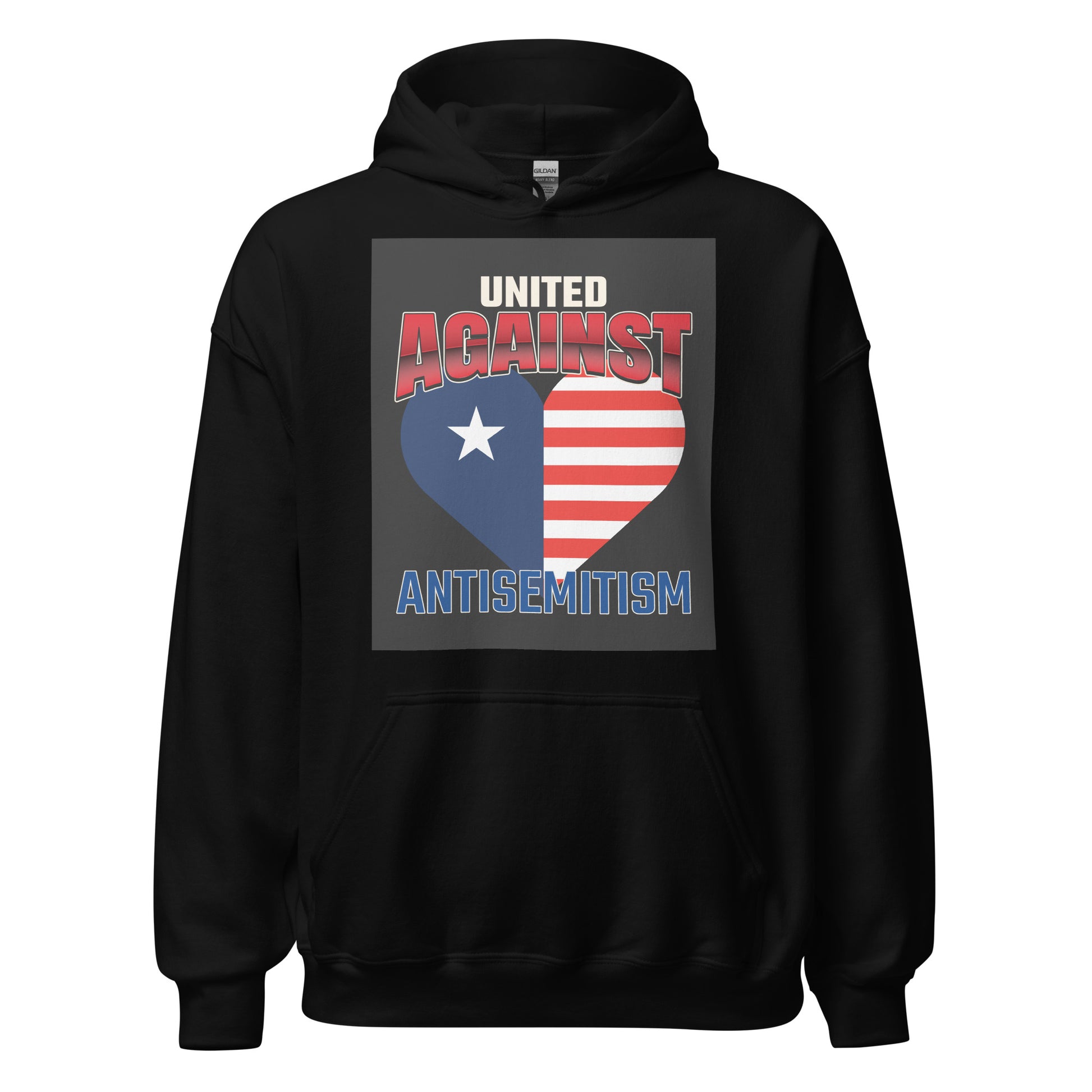 USA Edition | United Against Antisemitism | Unisex Hoodie