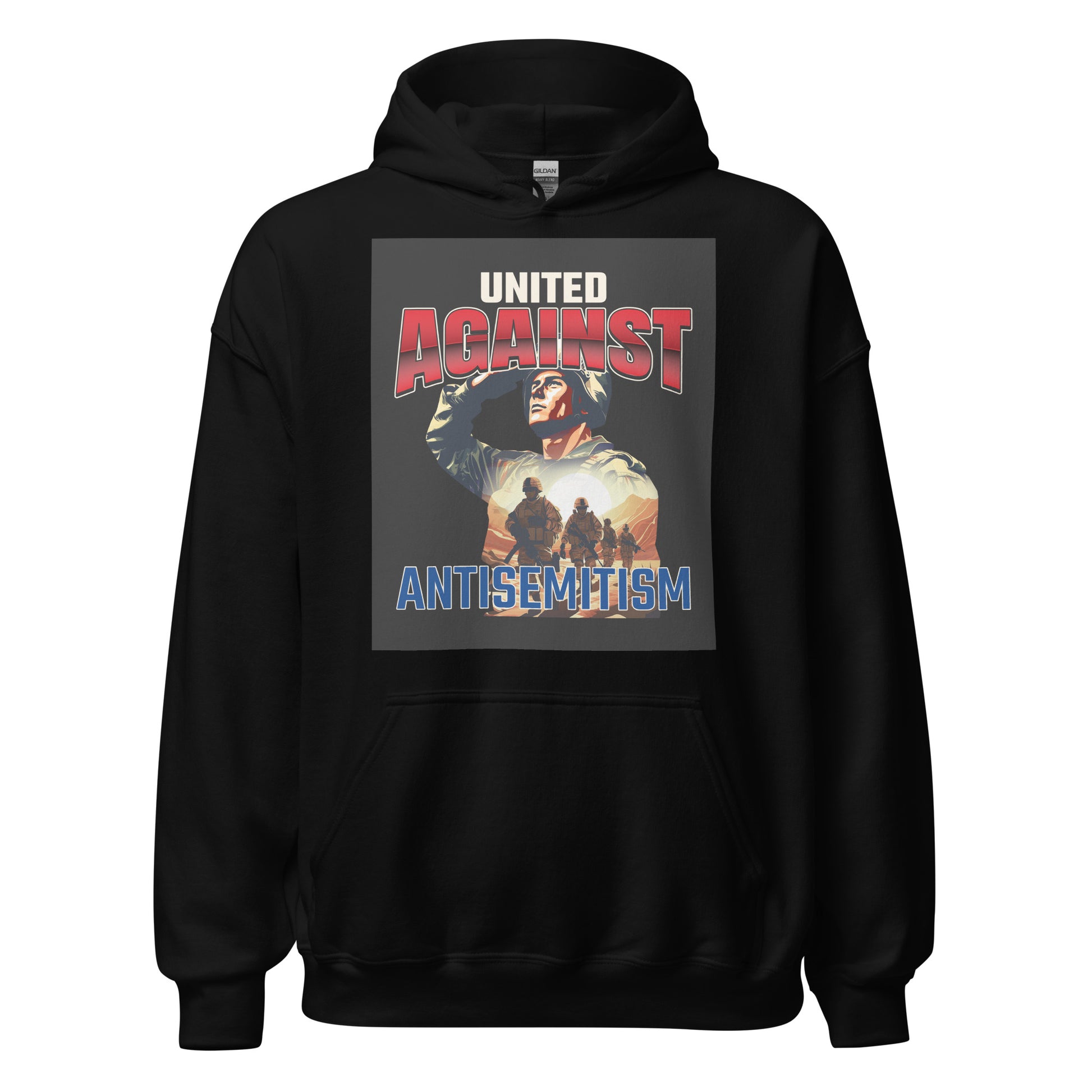 USA Edition | United Against Antisemitism | Unisex Hoodie Jouparty