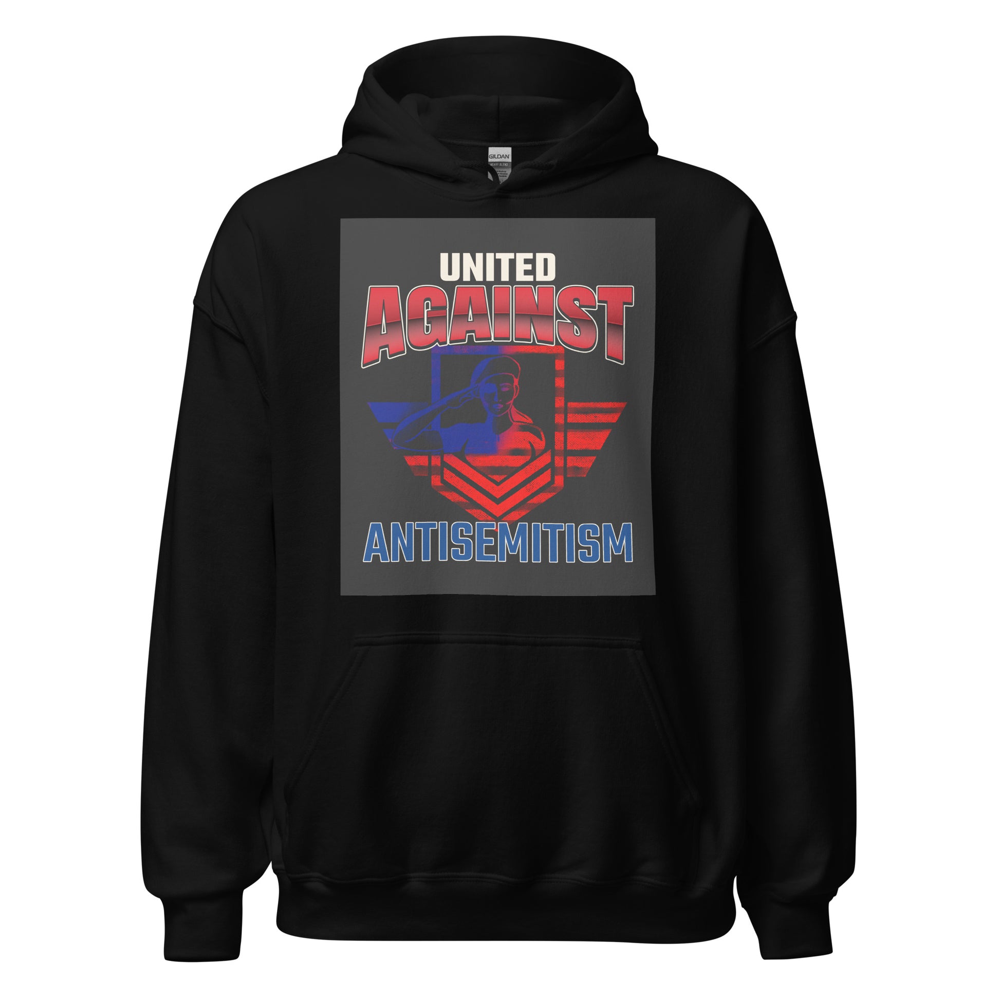USA Edition | United Against Antisemitism | Unisex Hoodie