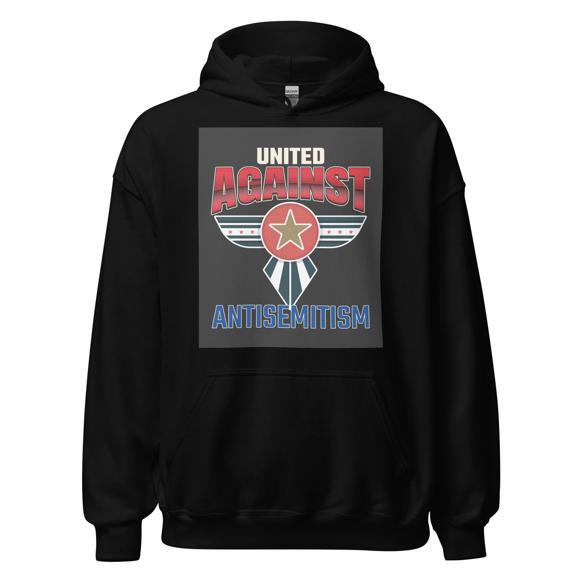 USA Edition | United Against Antisemitism | Unisex Hoodie