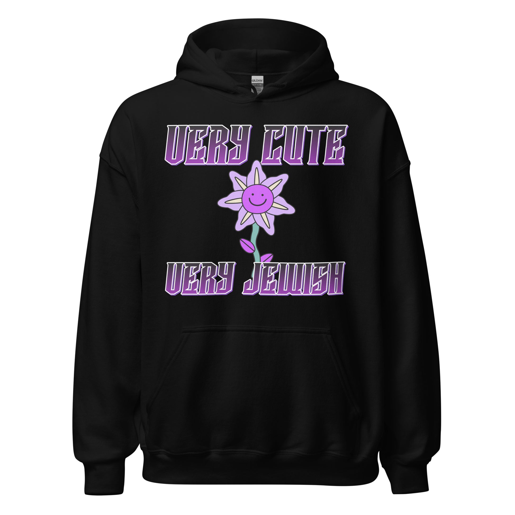 Very Cute | Very Jewish | Unisex Hoodie Jouparty