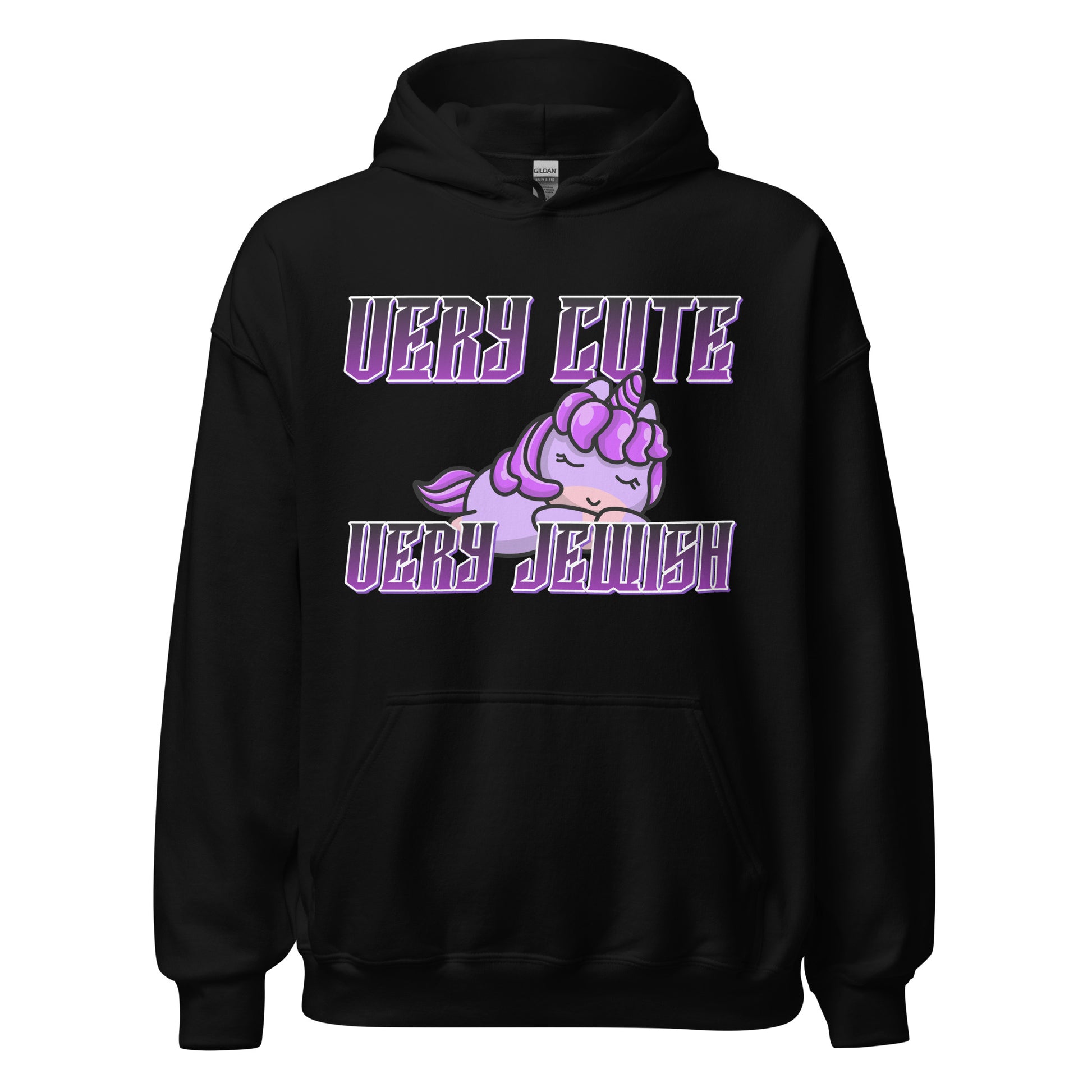 Very Cute | Very Jewish | Unisex Hoodie Jouparty