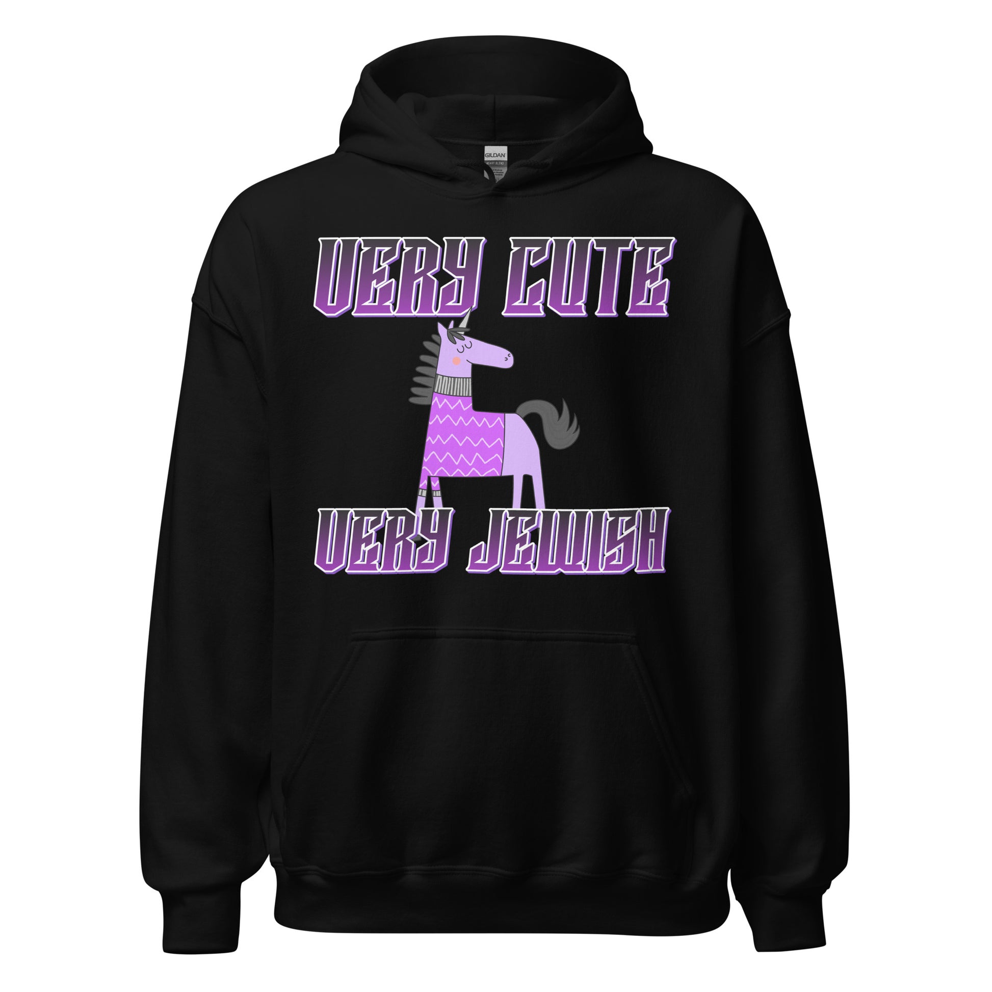 Very Cute | Very Jewish | Unisex Hoodie Jouparty
