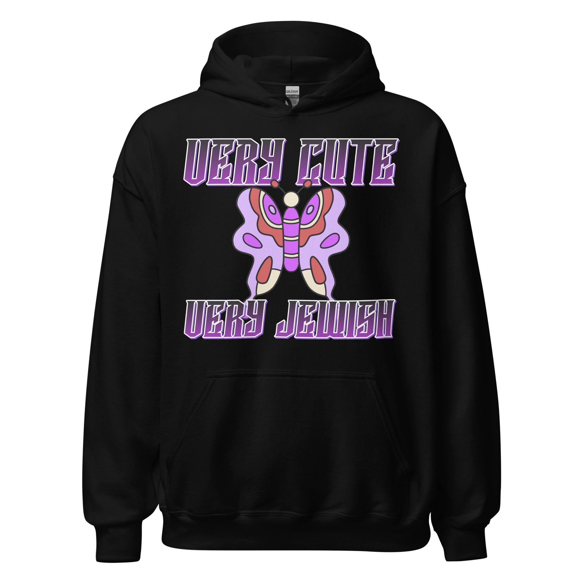 Very Cute | Very Jewish | Unisex Hoodie Jouparty
