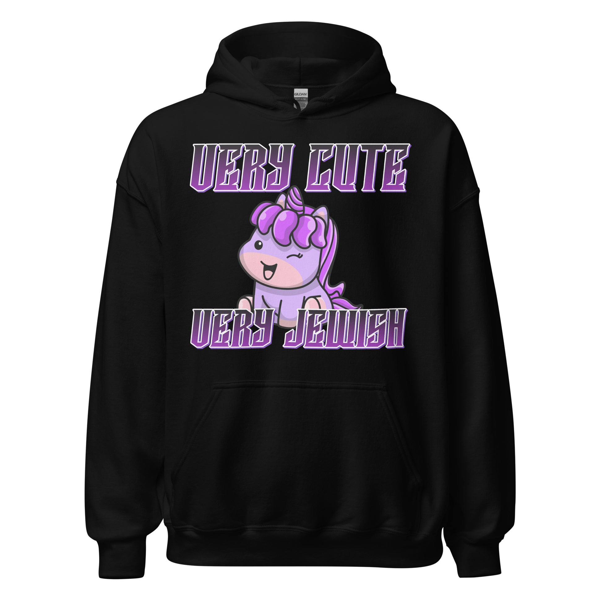 Very Cute | Very Jewish | Unisex Hoodie Jouparty