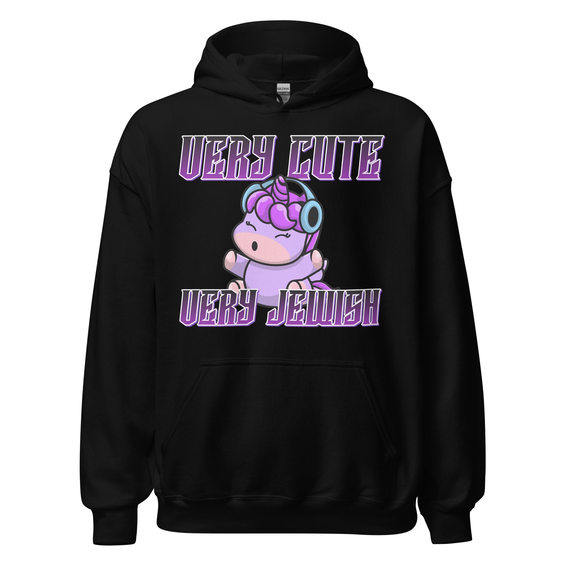 Very Cute | Very Jewish | Unisex Hoodie Jouparty