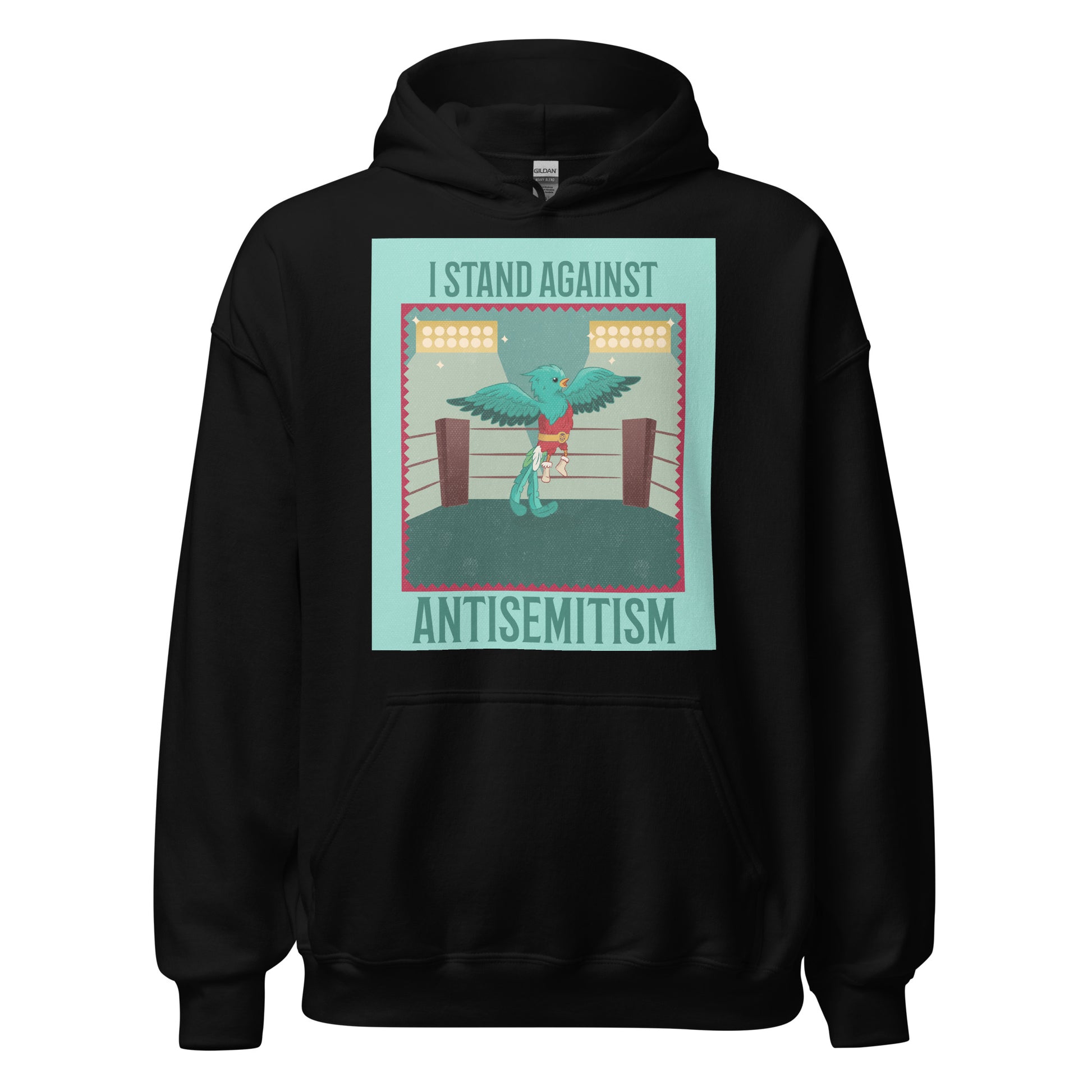 Champion Against Antisemitism | Unisex Hoodie Jouparty