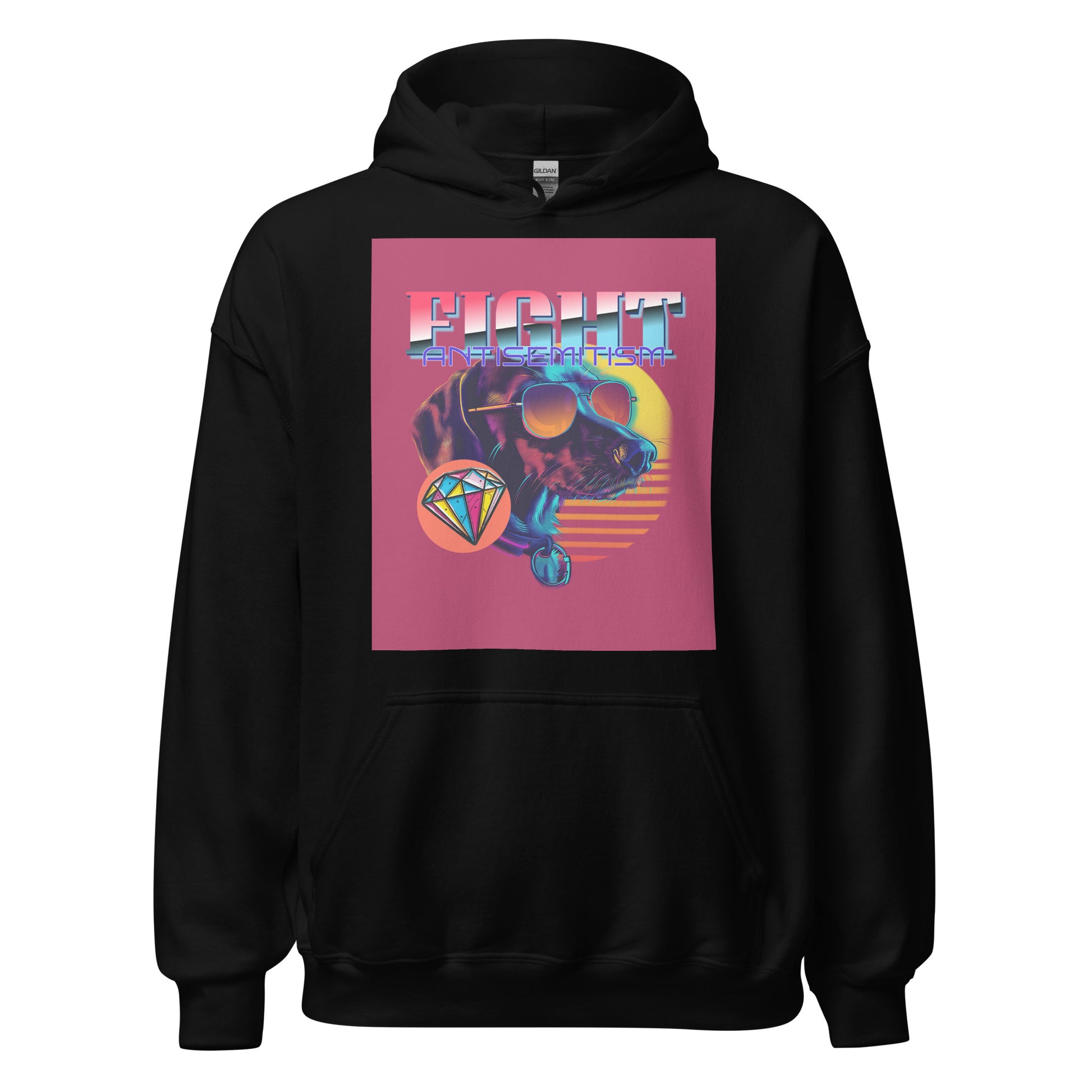 Retro Neon Animal | Unisex Hoodie