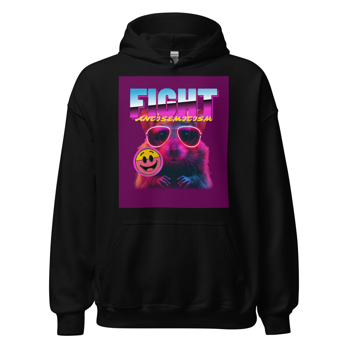 Retro Neon Animal | Unisex Hoodie Jouparty