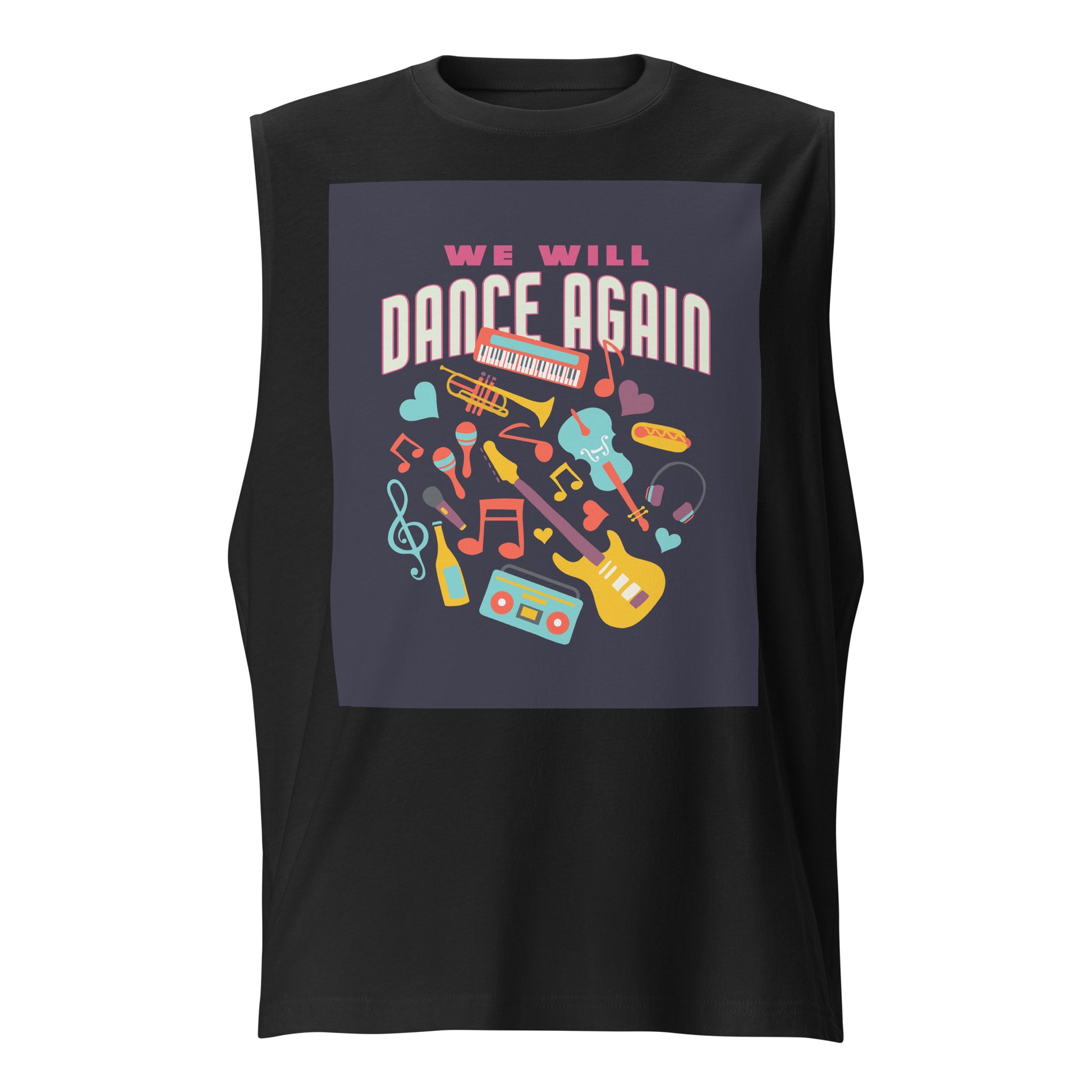 We Will Dance Again | Unisex Muscle Tank Top Jouparty