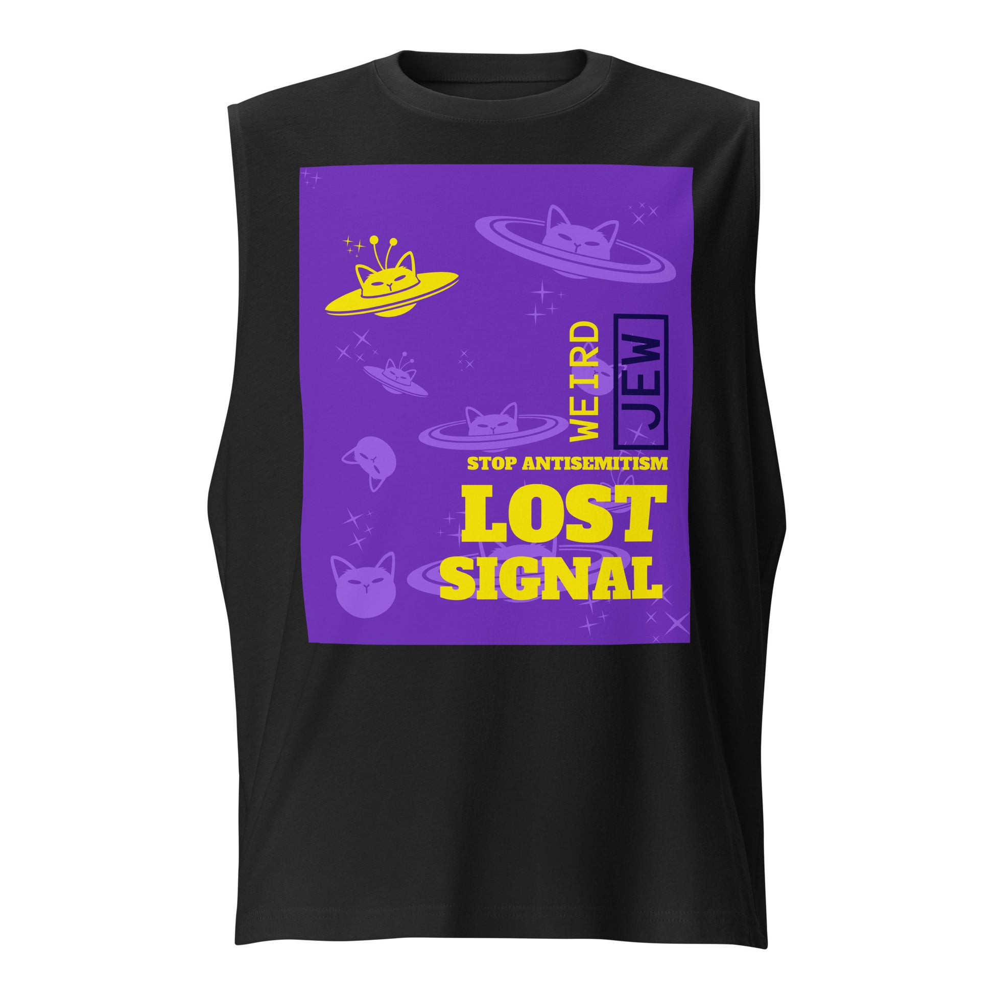 Weird Jew | Unisex Muscle Tank Top Jouparty