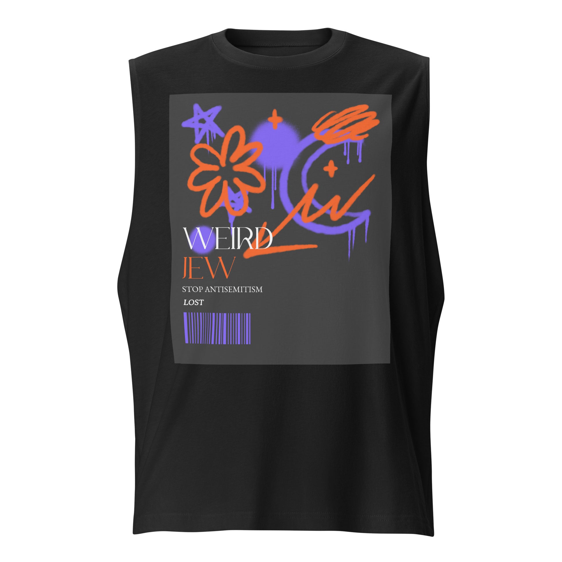 Weird Jew | Unisex Muscle Tank Top Jouparty