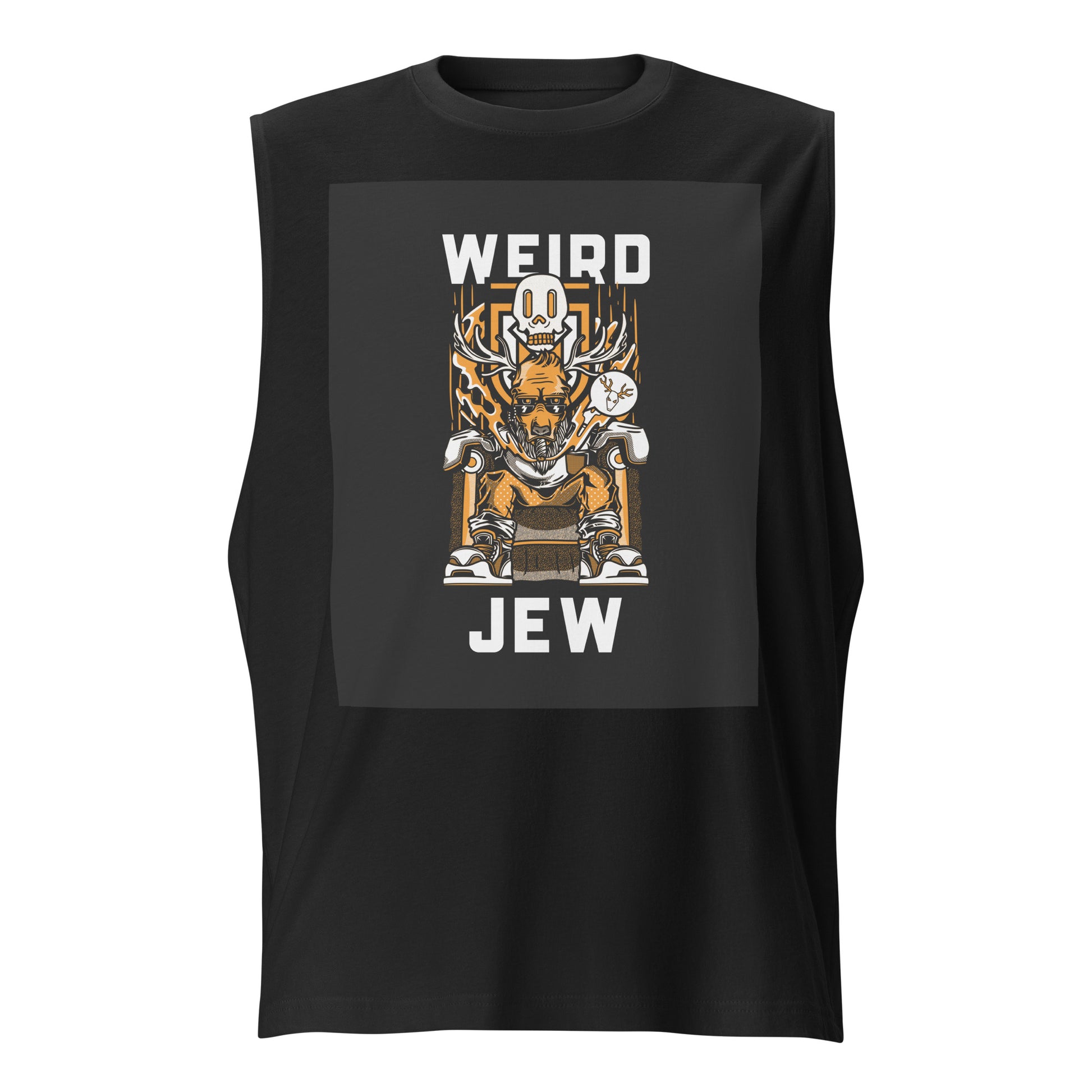 Weird Jew | Unisex Muscle Tank Top Jouparty