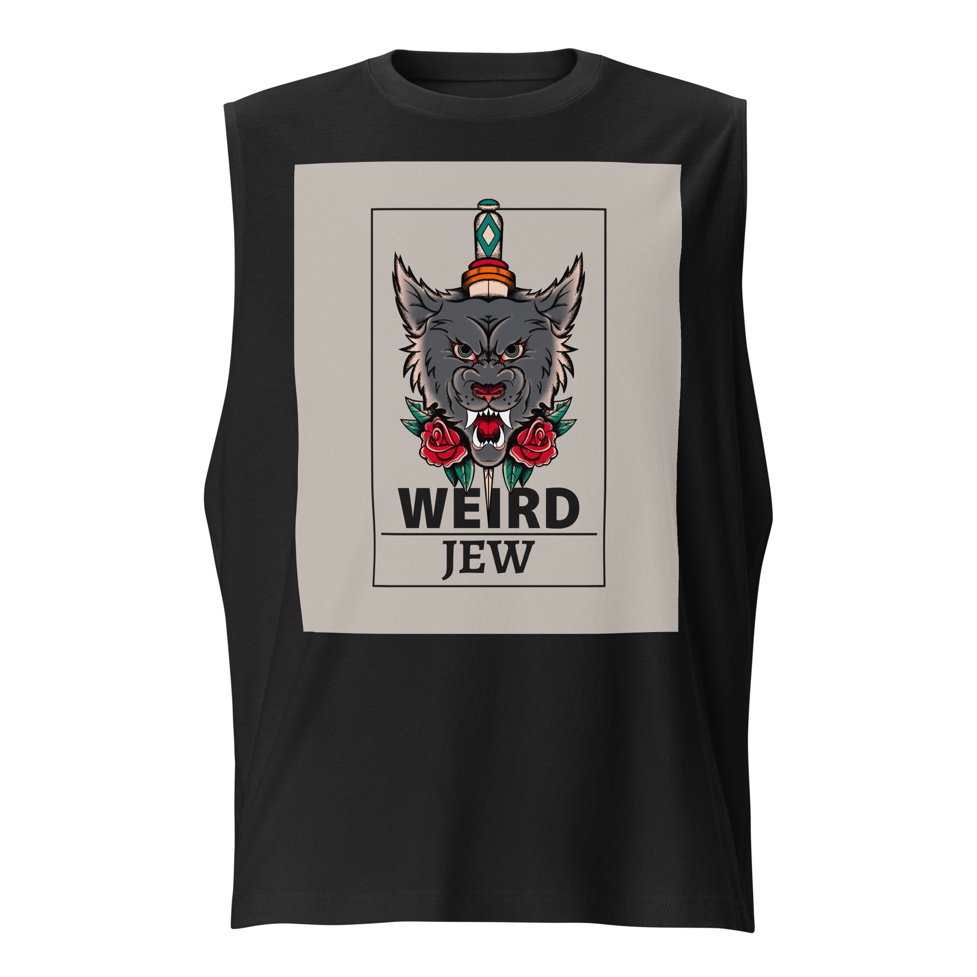 Weird Jew | Unisex Muscle Tank Top